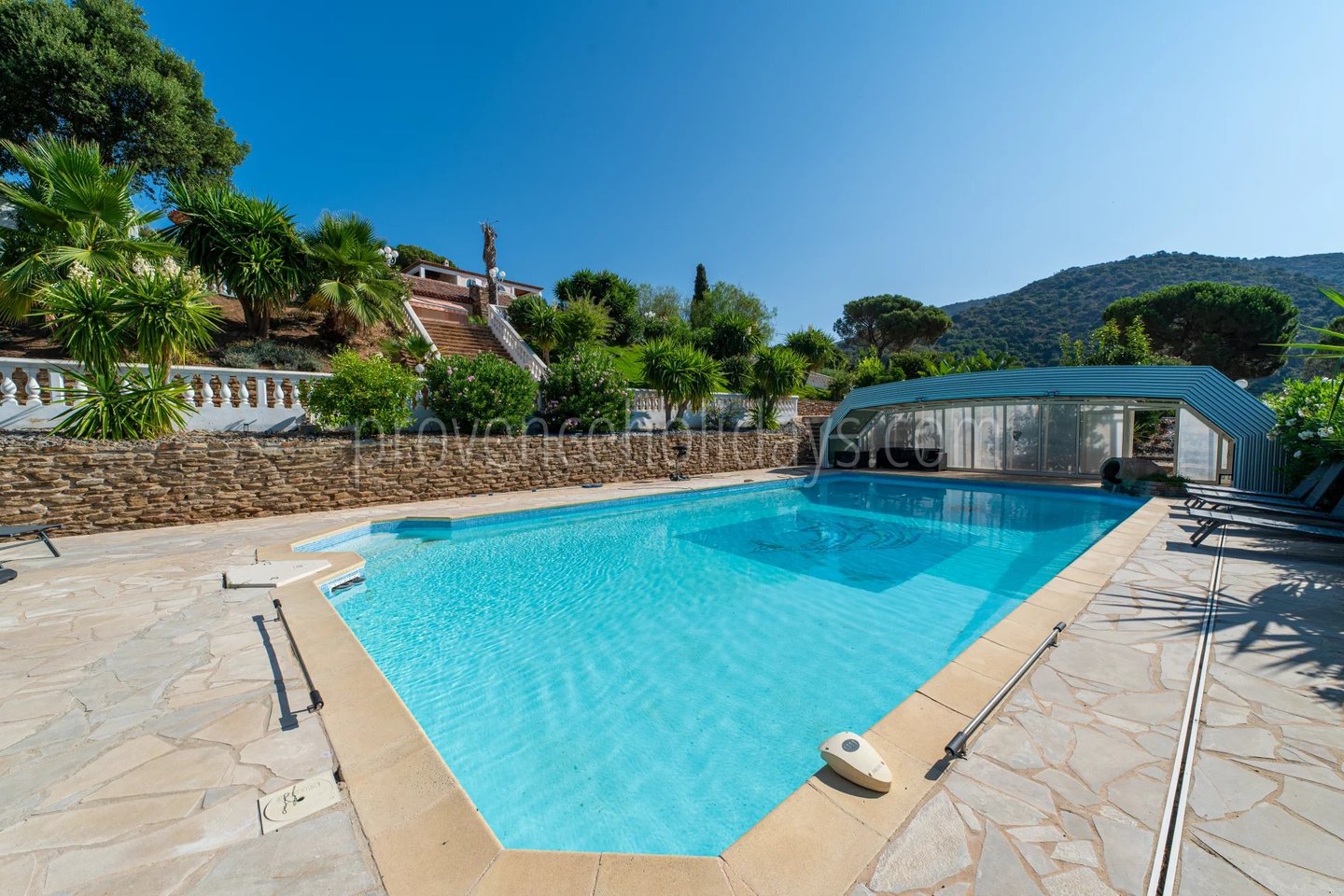 25 - Villa with pool in Cap Bénat: Villa: Pool