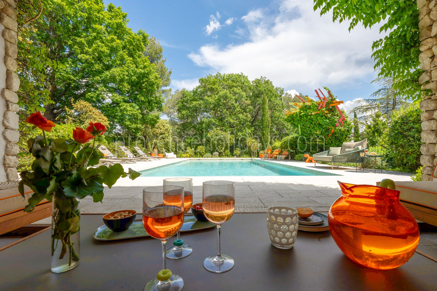 7 - Mas Esdanitof: Villa: Pool