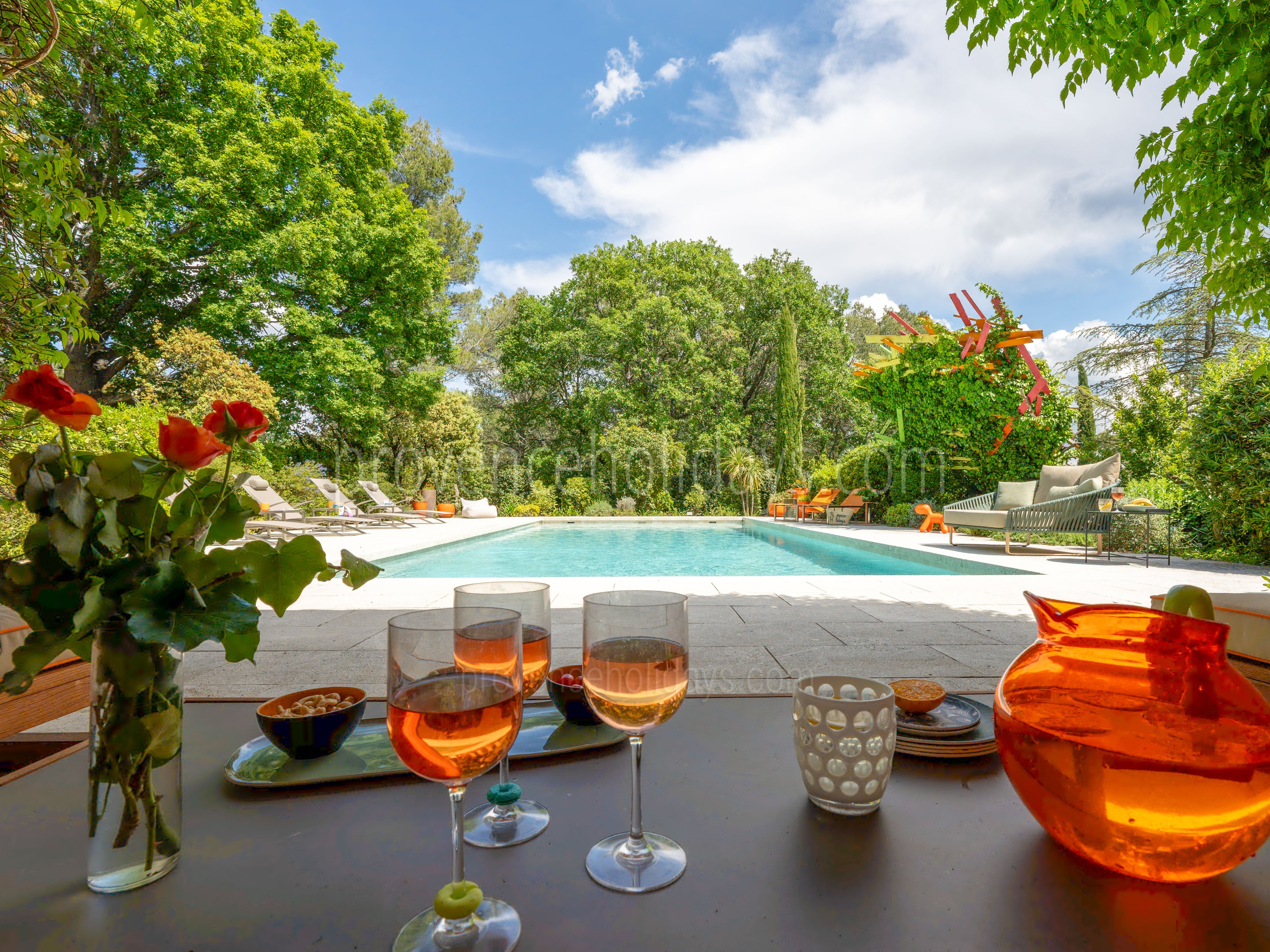 7 - Mas Esdanitof: Villa: Pool