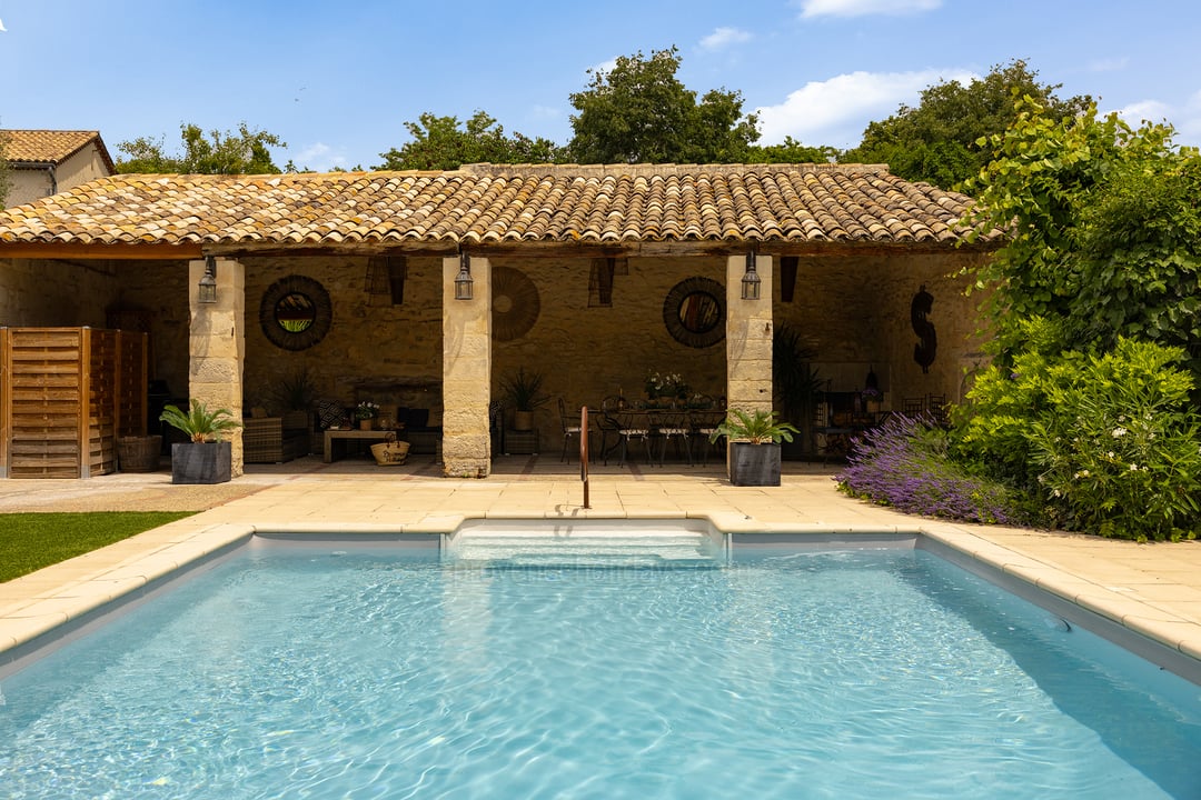 7 - La Bâtisse d\'Uzès: Villa: Pool