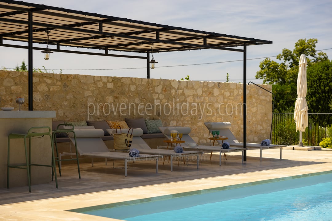 76 - Mas de la Lône: Villa: Pool