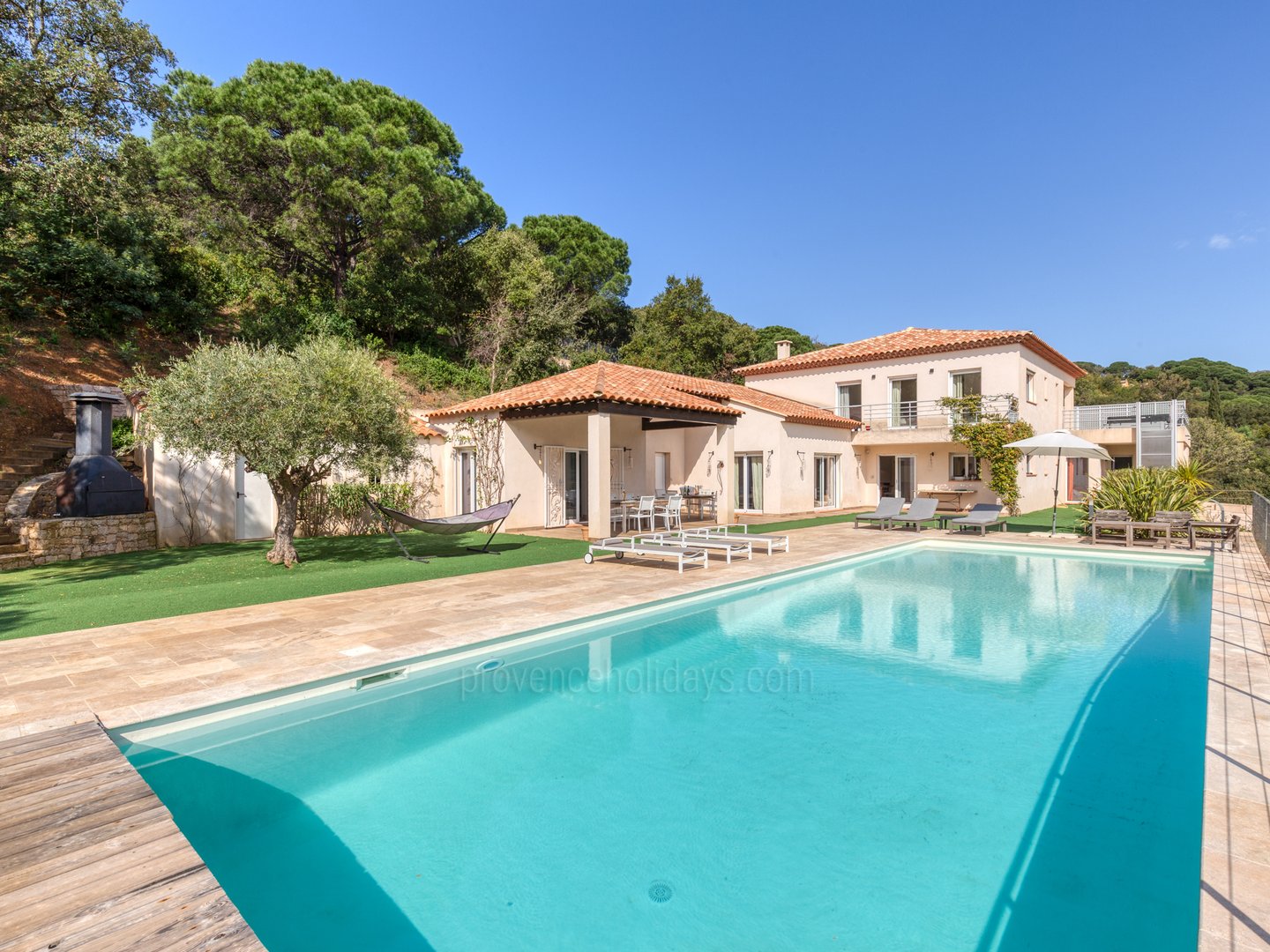 10 - Villa Harmonie de Gigaro: Villa: Pool