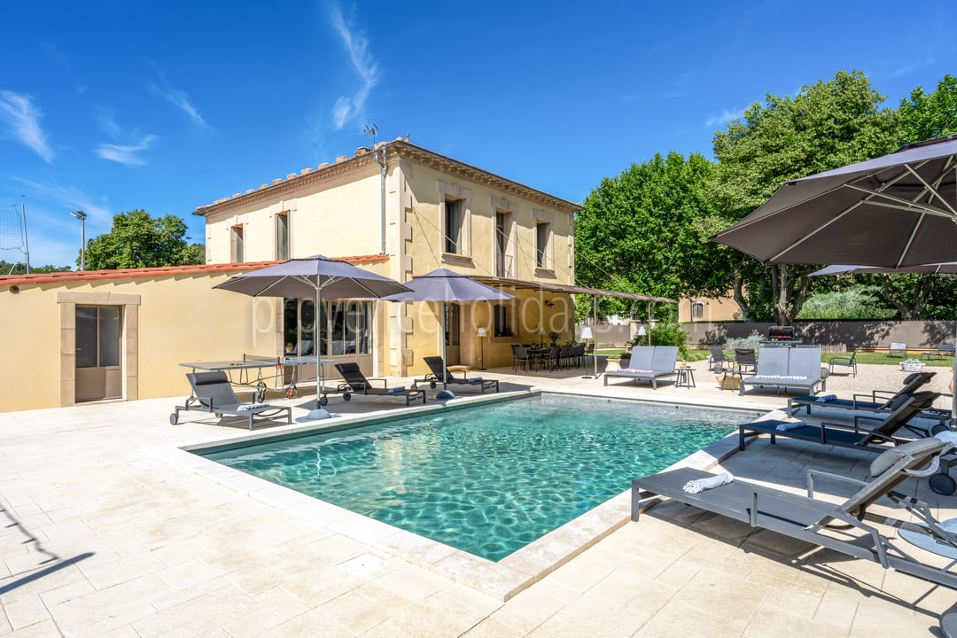 Ferienunterkünfte mit Pool in Boulbon