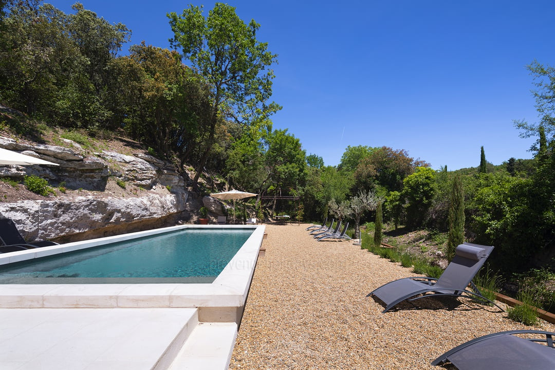 16 - Le Moulin de Gordes: Villa: Pool