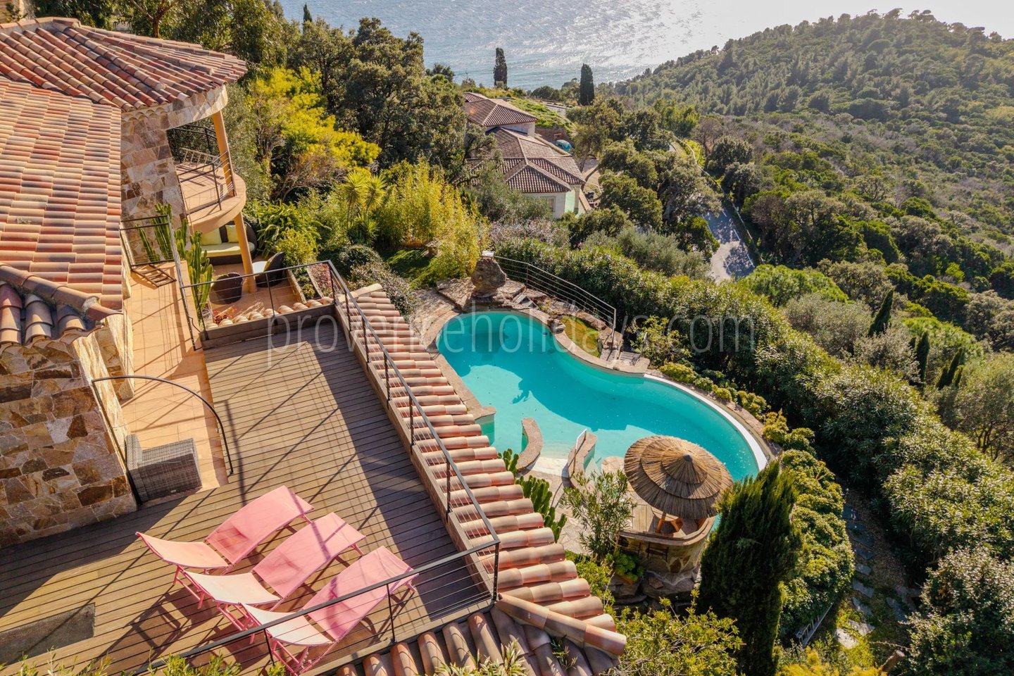 3 - Villa provençale à Rayol-Canadel-sur-Mer: Villa: Pool