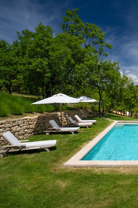 135 - Mas des Cascades: Villa: Pool