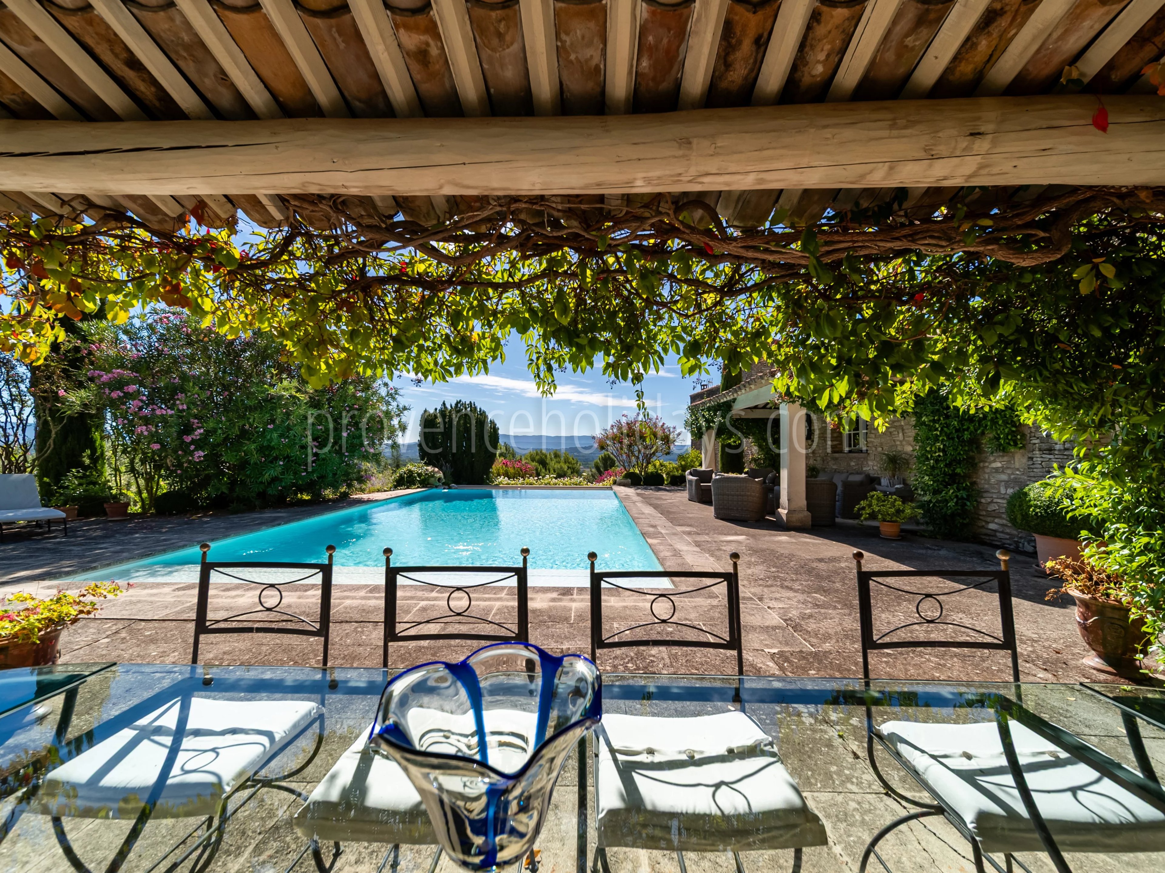 9 - Character mas in Gordes: Villa: Pool
