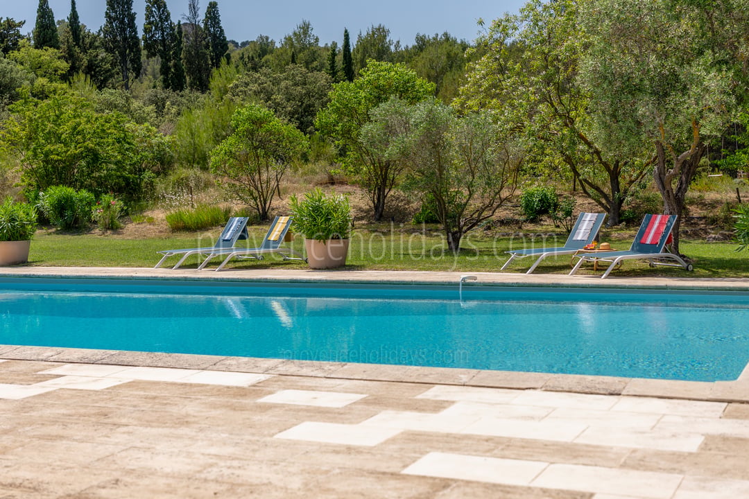 8 - Mas des Trois Cyprès: Villa: Pool