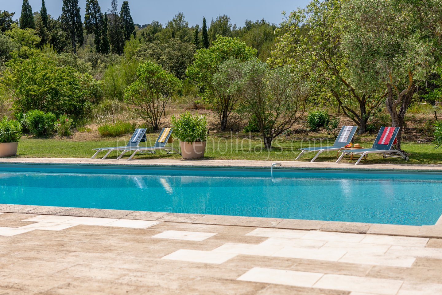 8 - Mas des Trois Cyprès: Villa: Pool