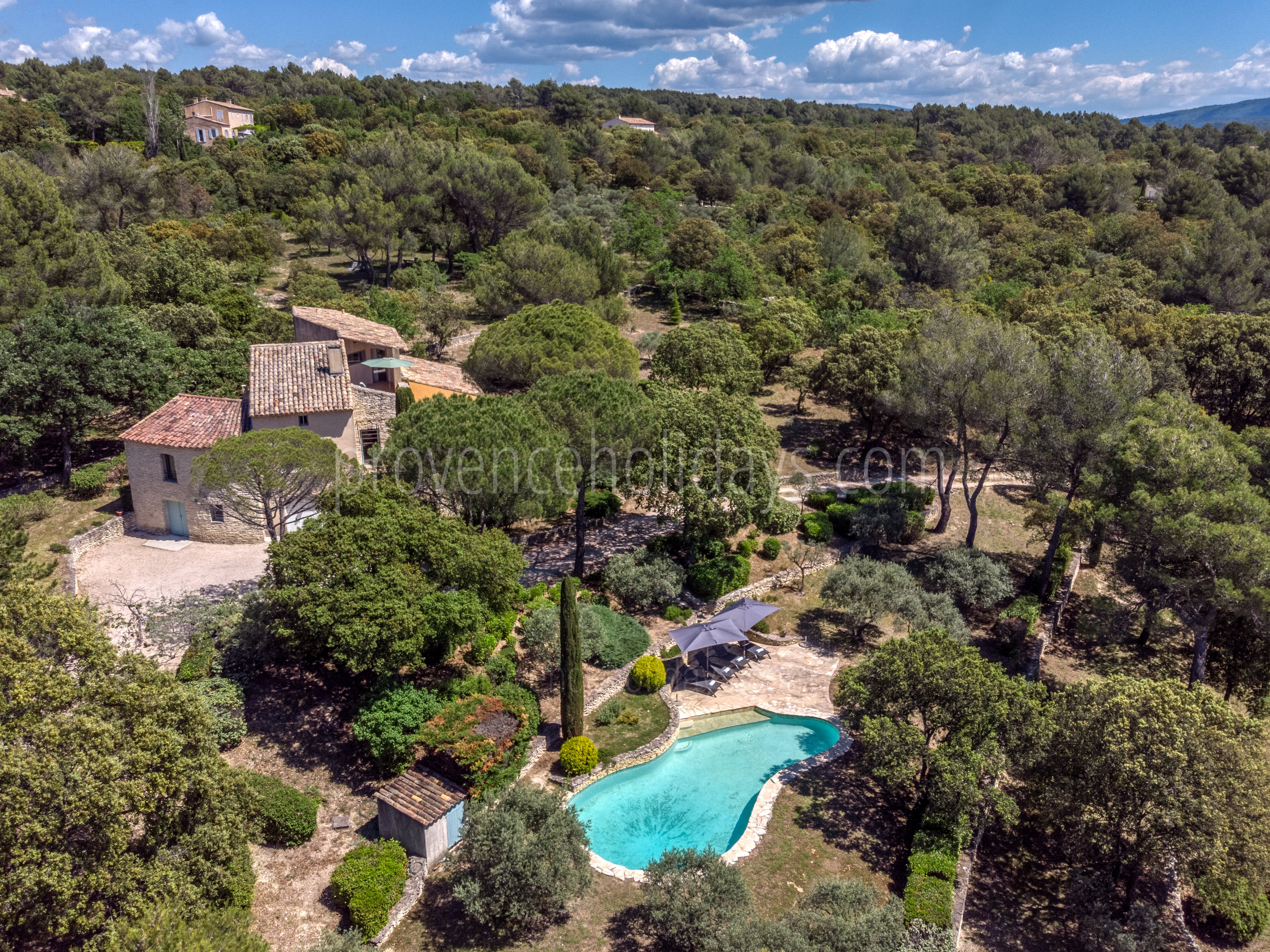 -1 - L\'Escapade en Provence: Villa: Exterior