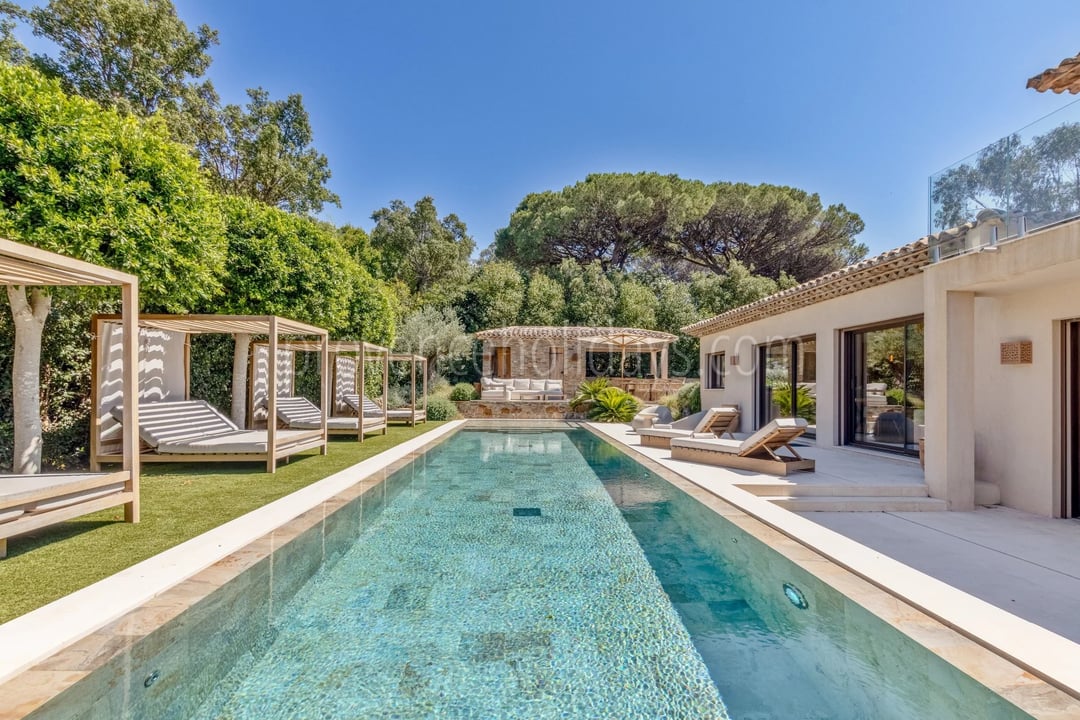 37 - Ebenerdige Villa in Ramatuelle: Villa: Pool