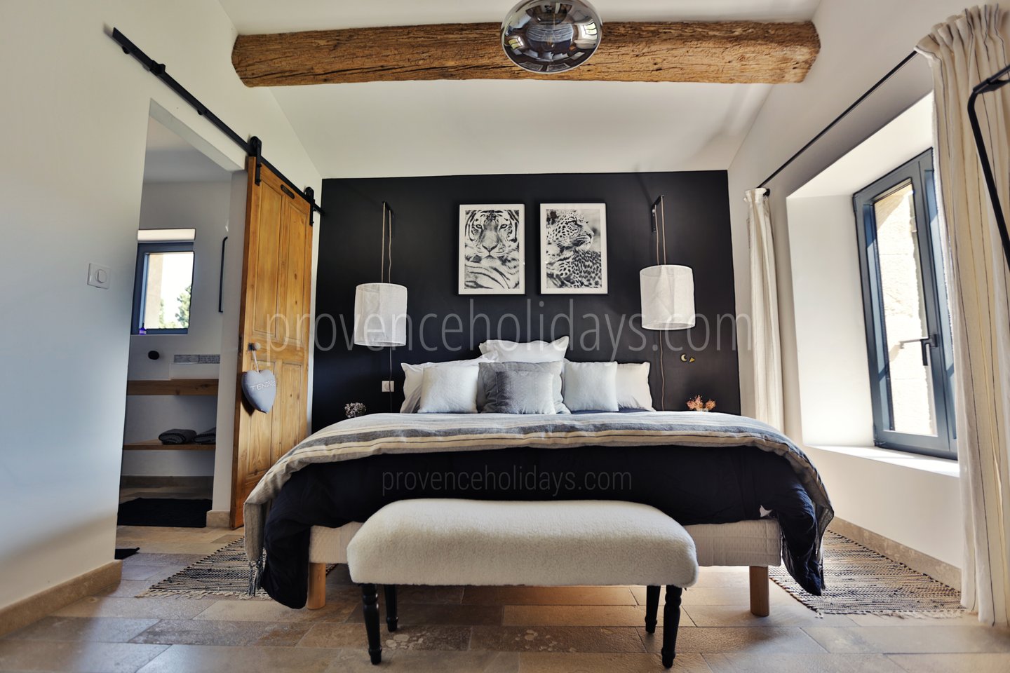 34 - Mas des Lumières: Villa: Bedroom 3