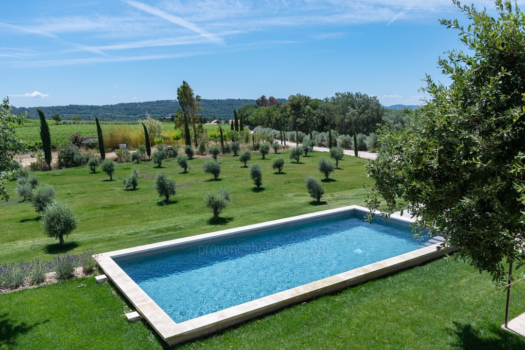 Luxury holiday rental with a heated pool in the Luberon - Swimming Pool