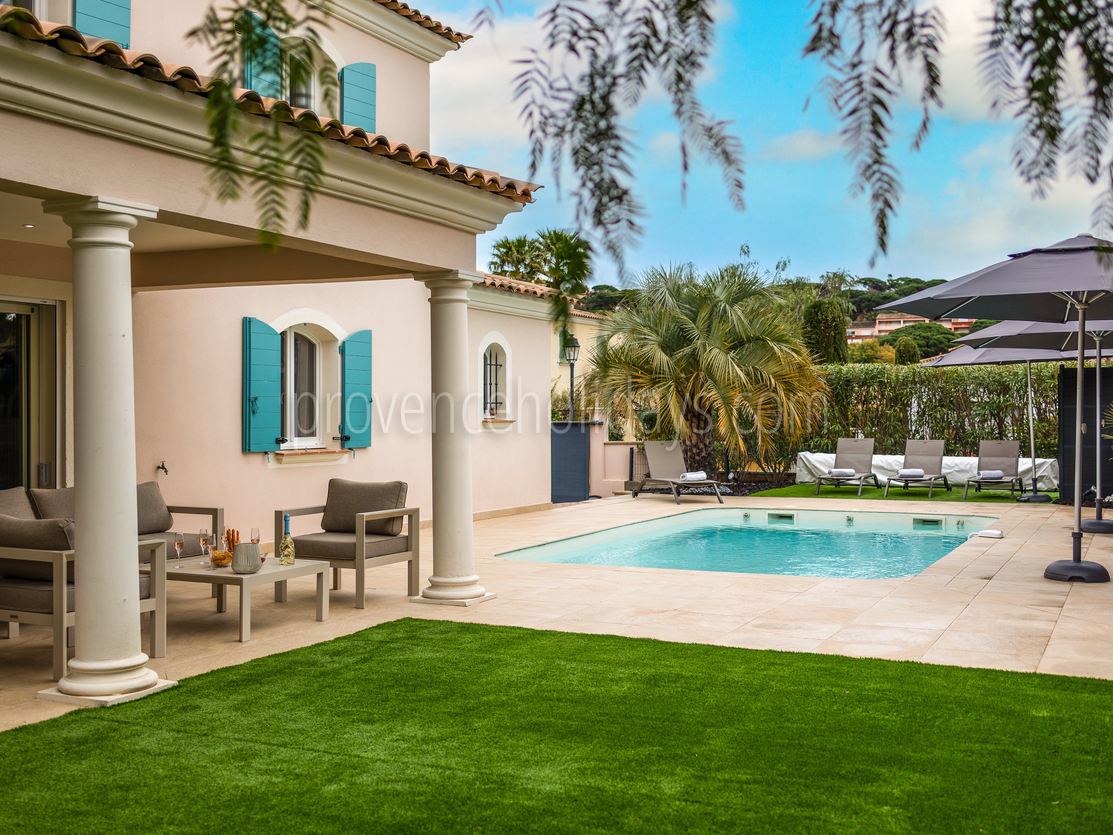 -1 - Villa Beau Rivage: Villa: Pool