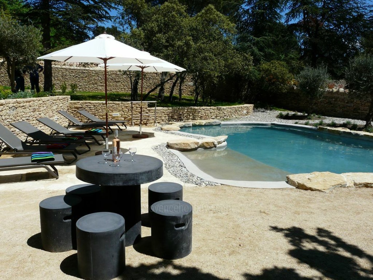 2 - Le Mas des Cigales: Villa: Pool