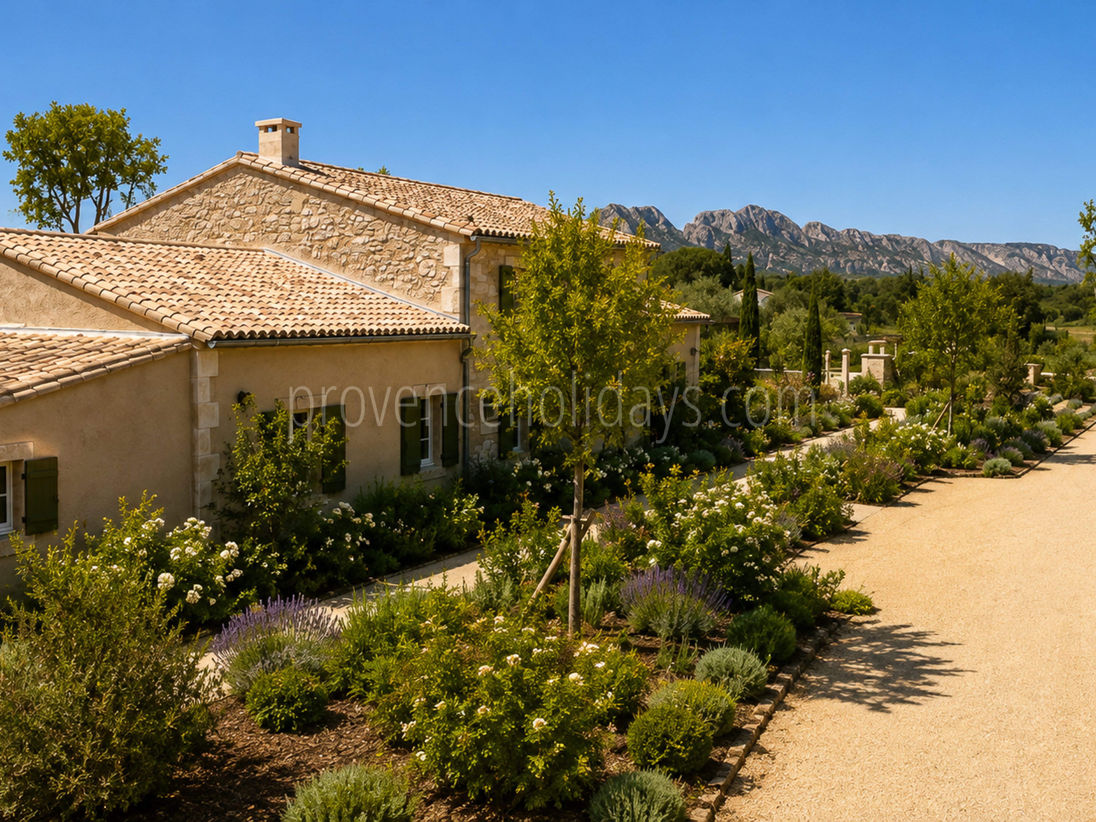 4 - Mas mit Tennisplatz in Eygalières: Villa: Exterior