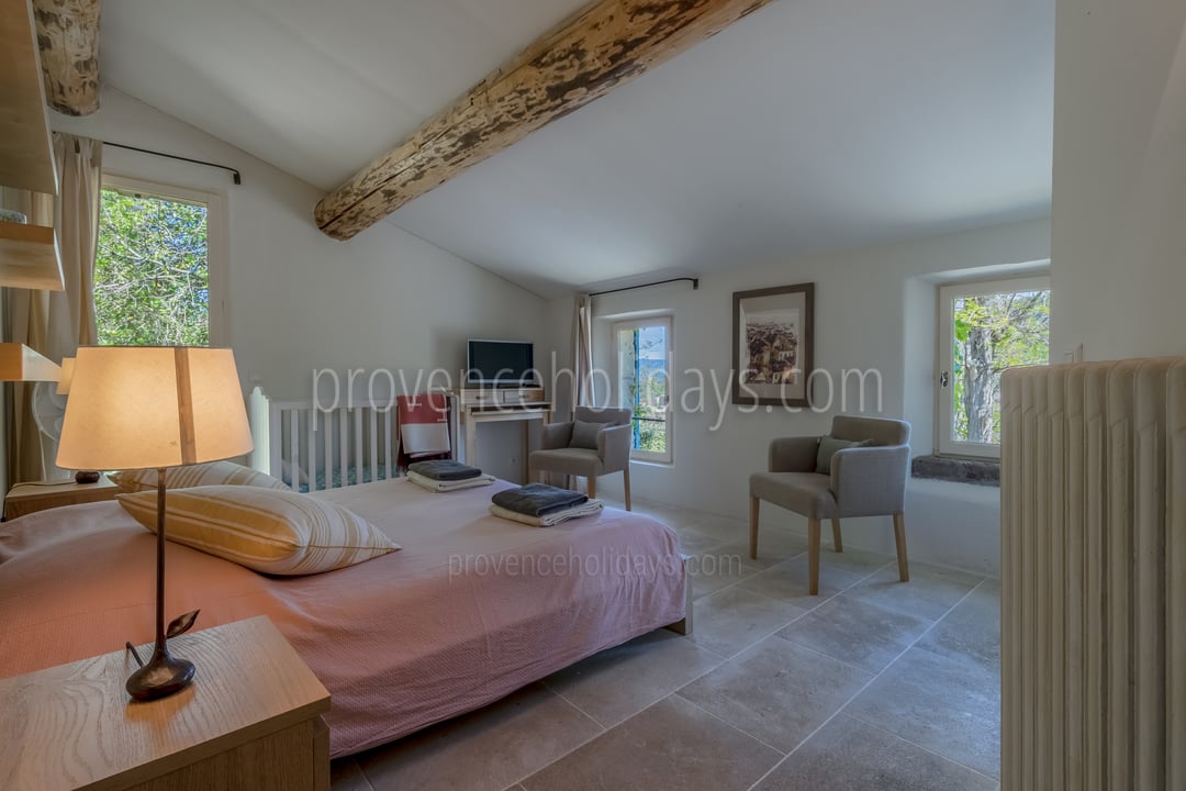 35 - Ménerbes Mas: Villa: Bedroom