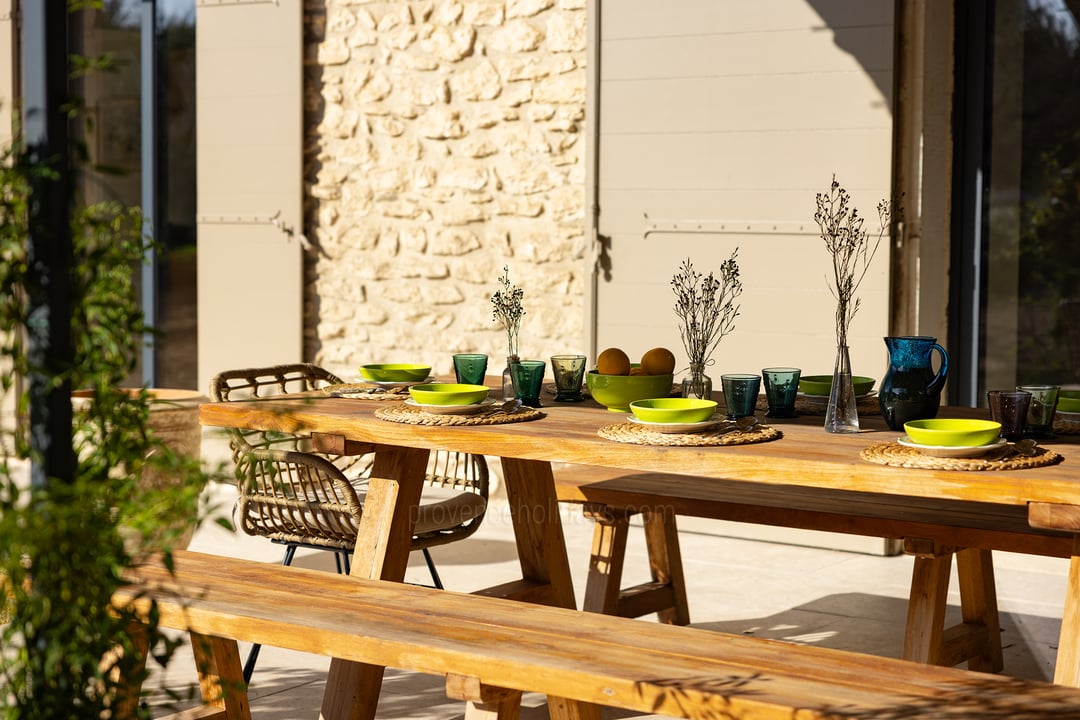 Farmhouse with heated swimming pool in St-Rémy-de-Provence 7 - Mas Leonie: Villa: Exterior