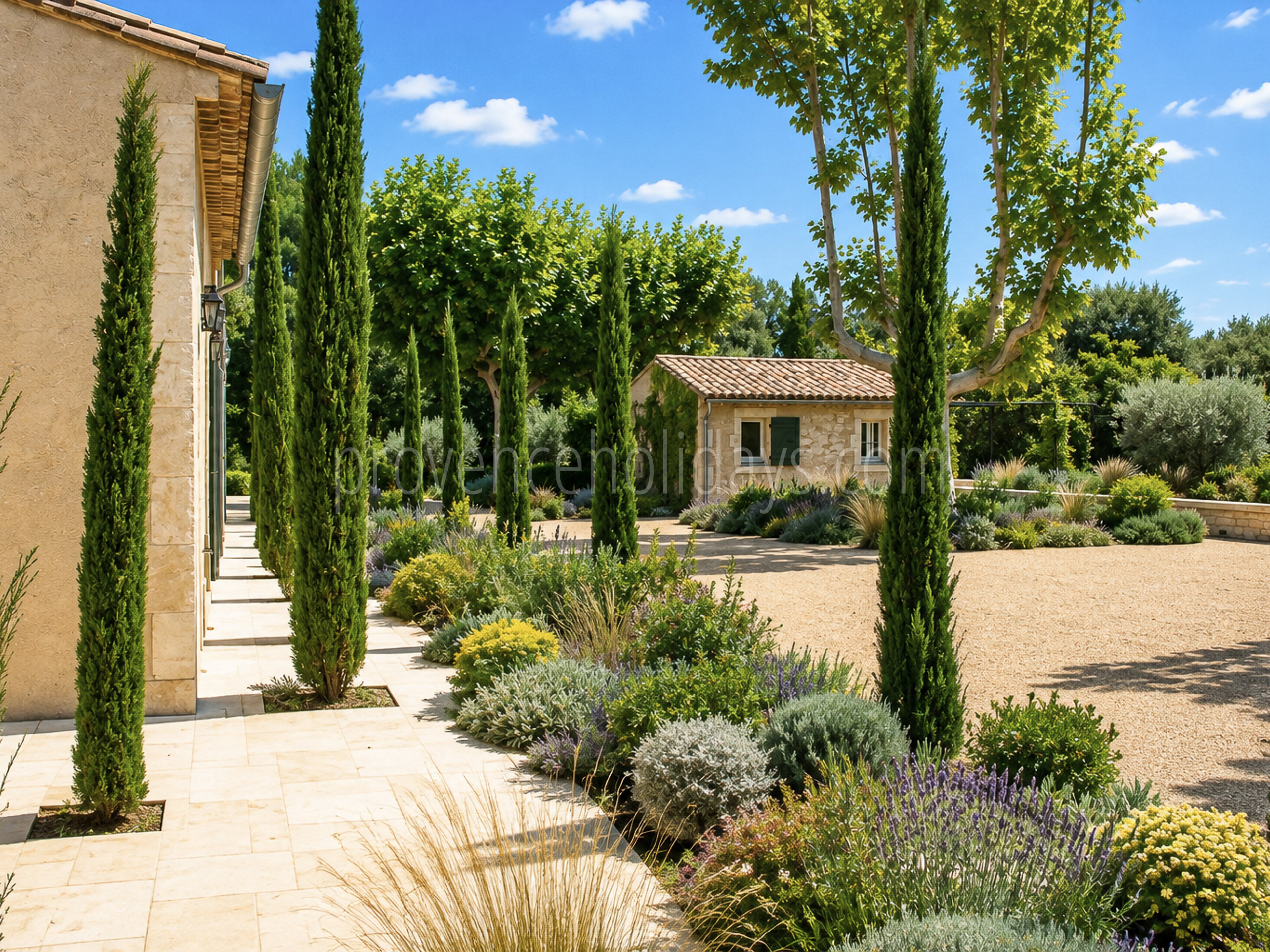 7 - Mas mit Tennisplatz in Eygalières: Villa: Exterior