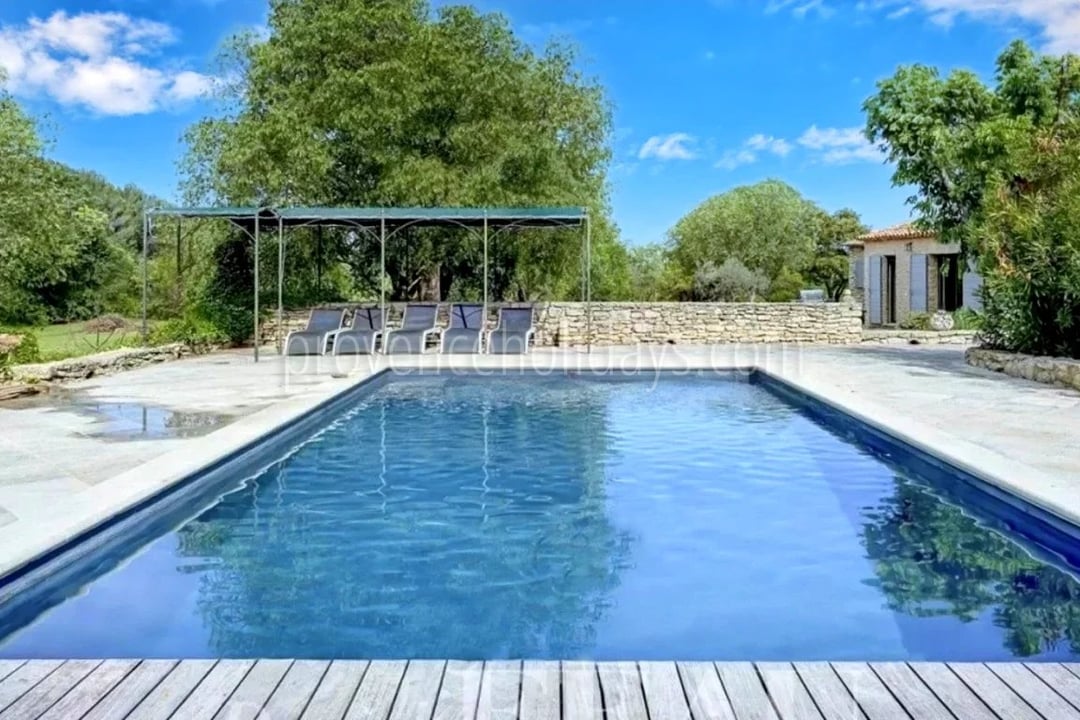 5 - Characterful mas in Ménerbes: Villa: Pool