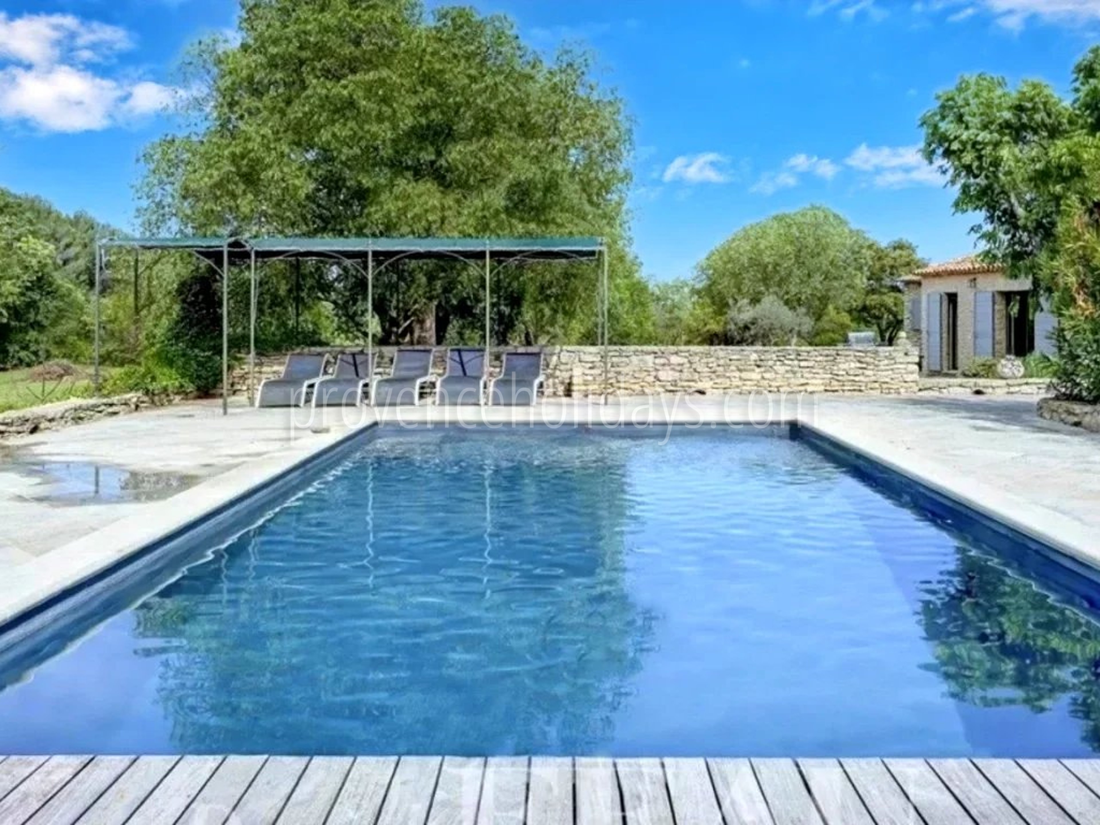 5 - Characterful mas in Ménerbes: Villa: Pool