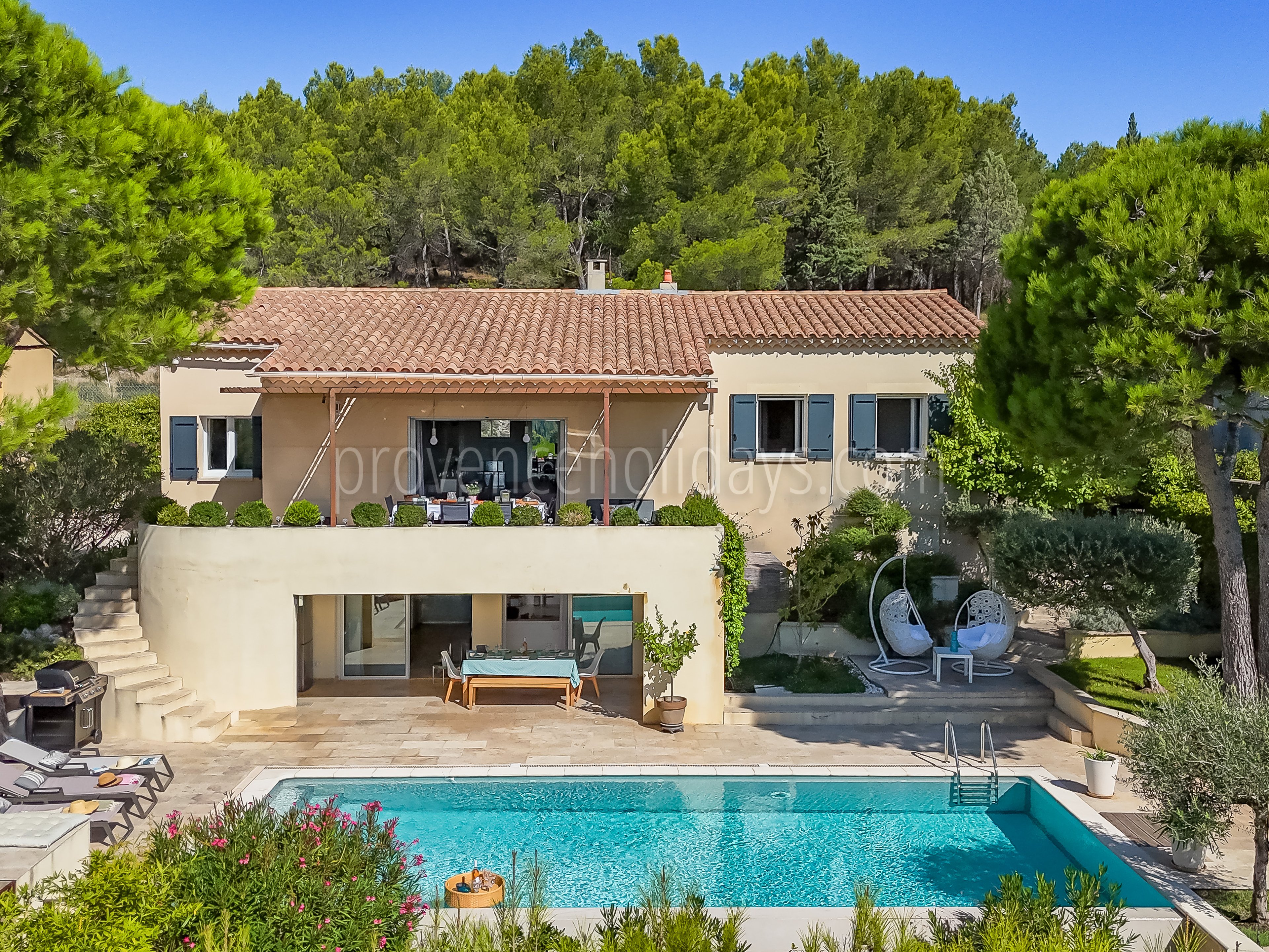 2 - La Pinède: Villa: Pool