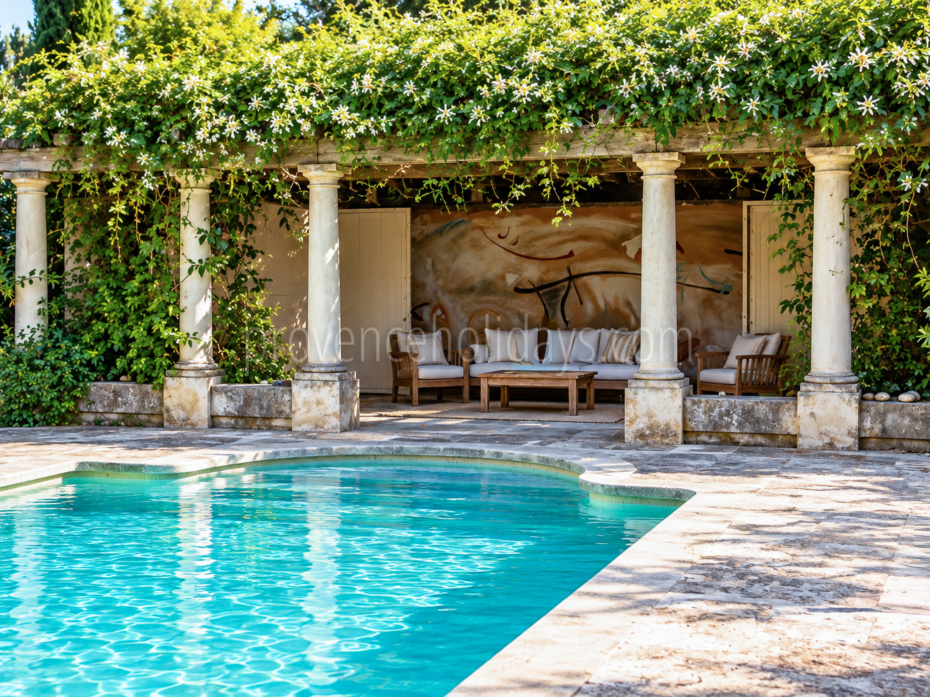 3 - Authentic farmhouse in Saint-Rémy-de-Provence: Villa: Pool