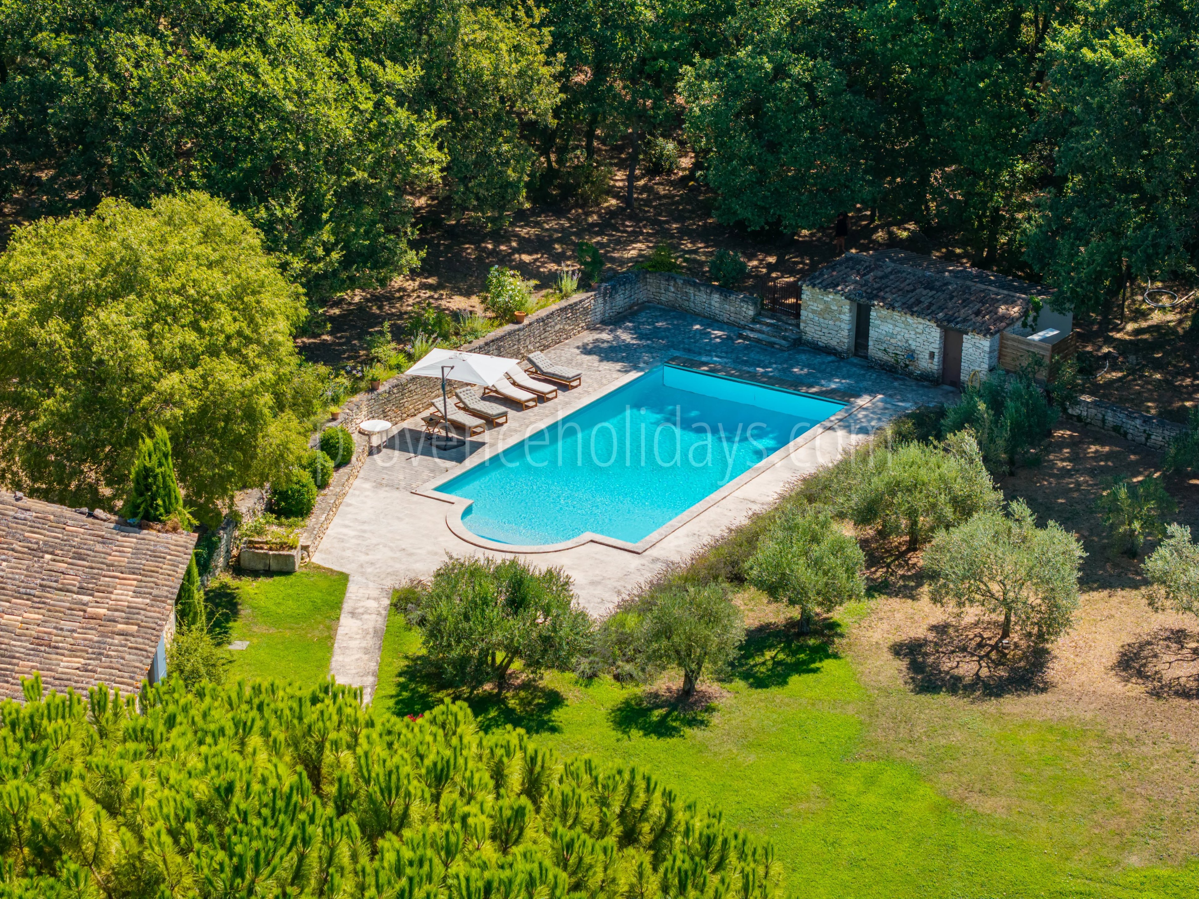6 - Provençal mas in Ménerbes: Villa: Pool