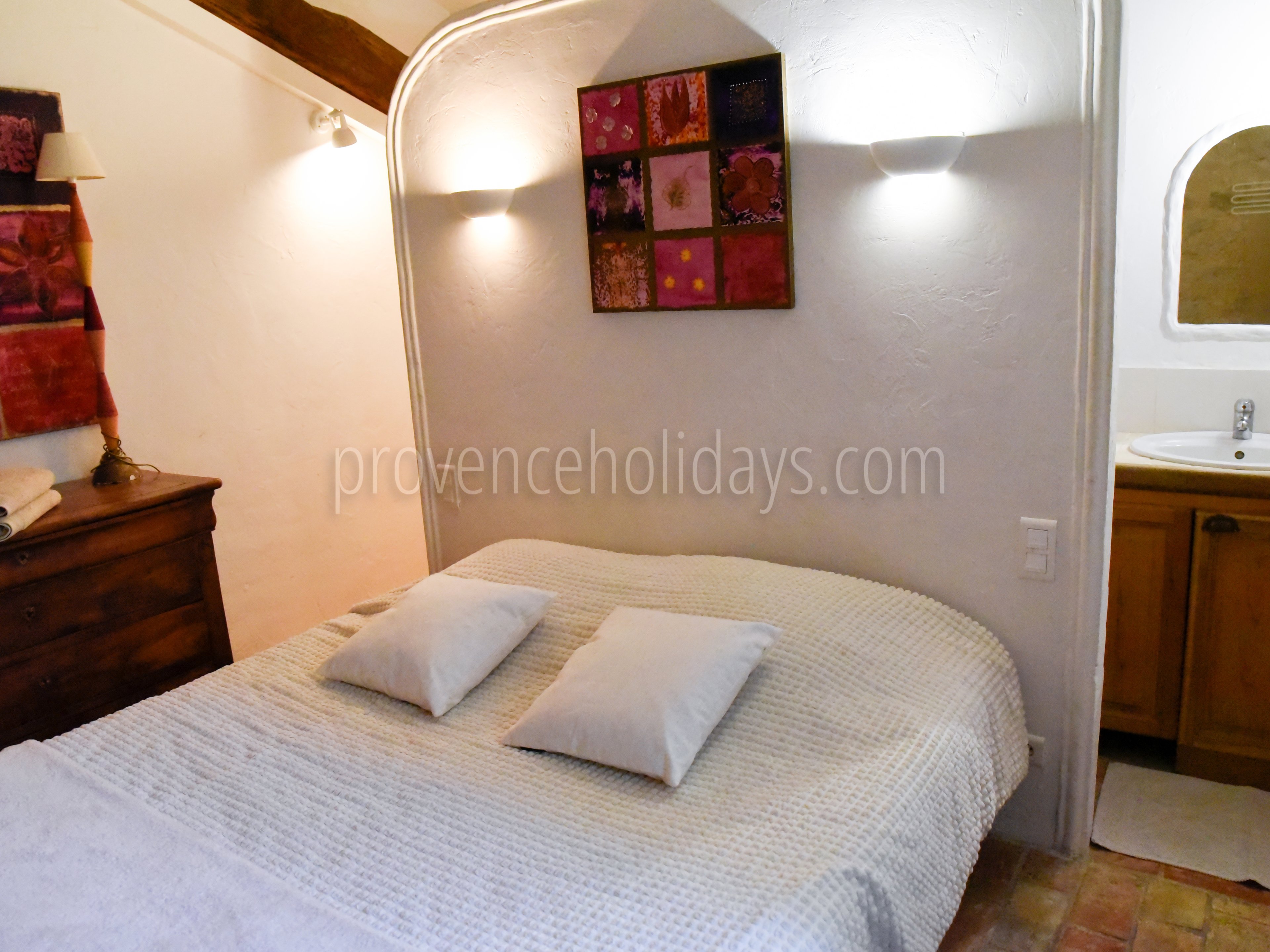 127 - Le Mas de la Combe: Villa: Bedroom