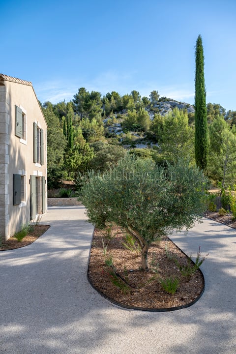 110 - Le Loup des Alpilles: Villa: Exterior