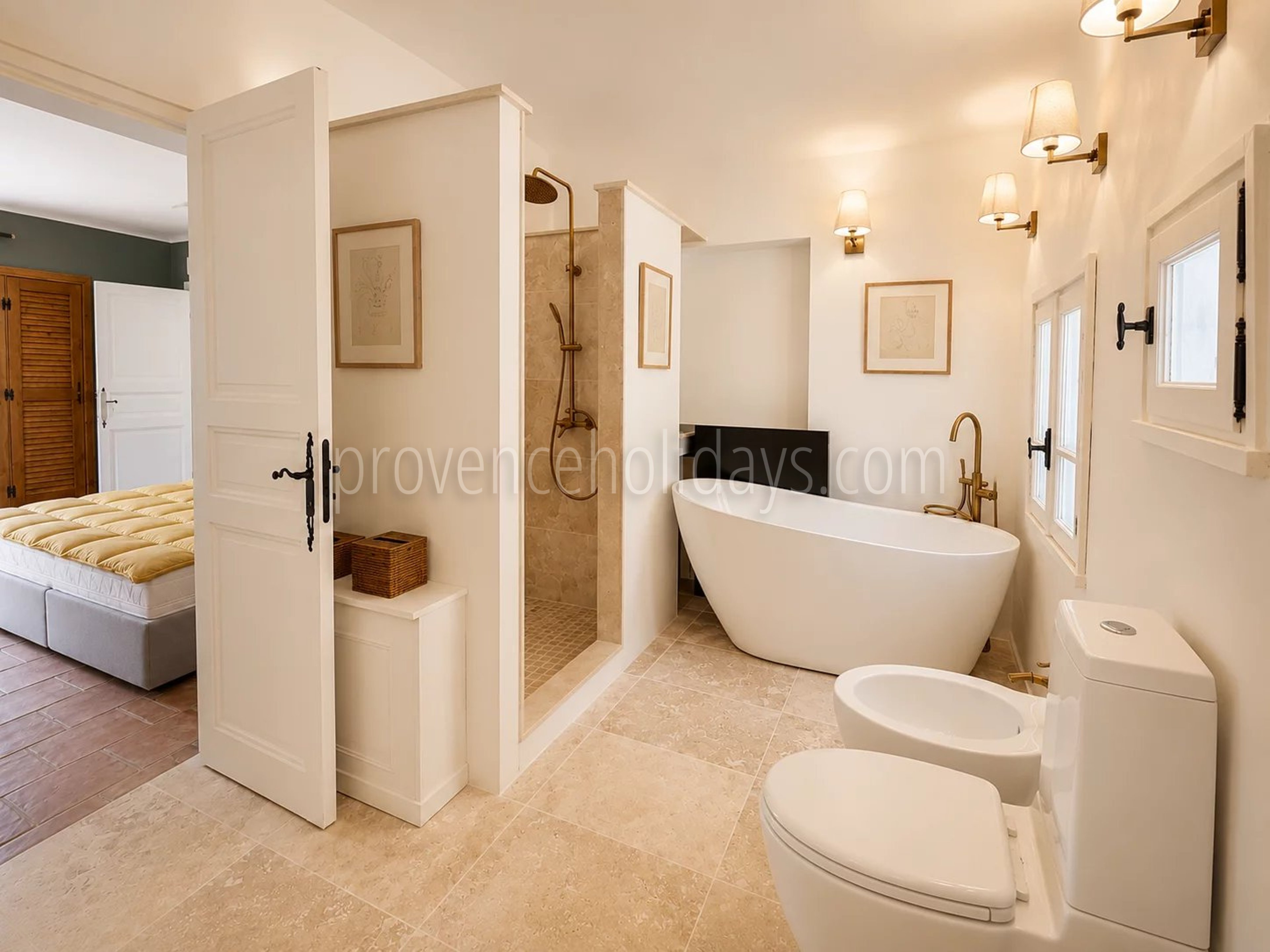 10 - Provençaals huis in Grimaud: Villa: Bathroom
