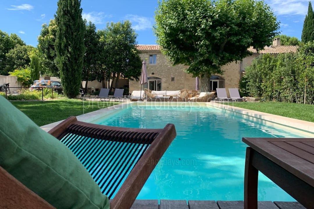 6 - Mas Cyprinidé: Villa: Pool