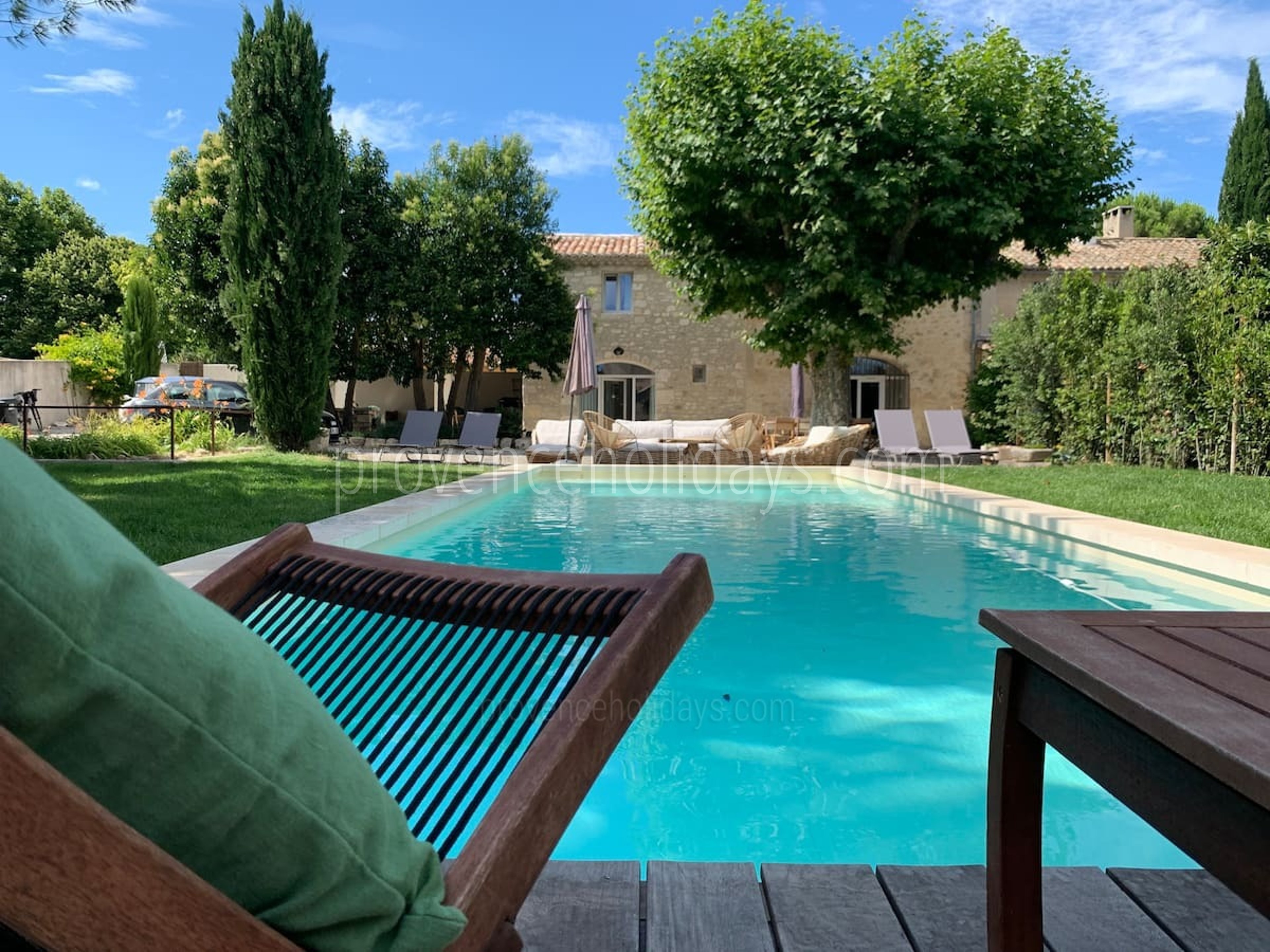 6 - Mas Cyprinidé: Villa: Pool
