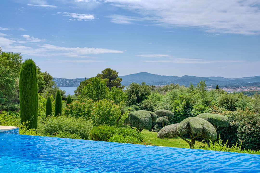 Villa mit Meerblick in Grimaud