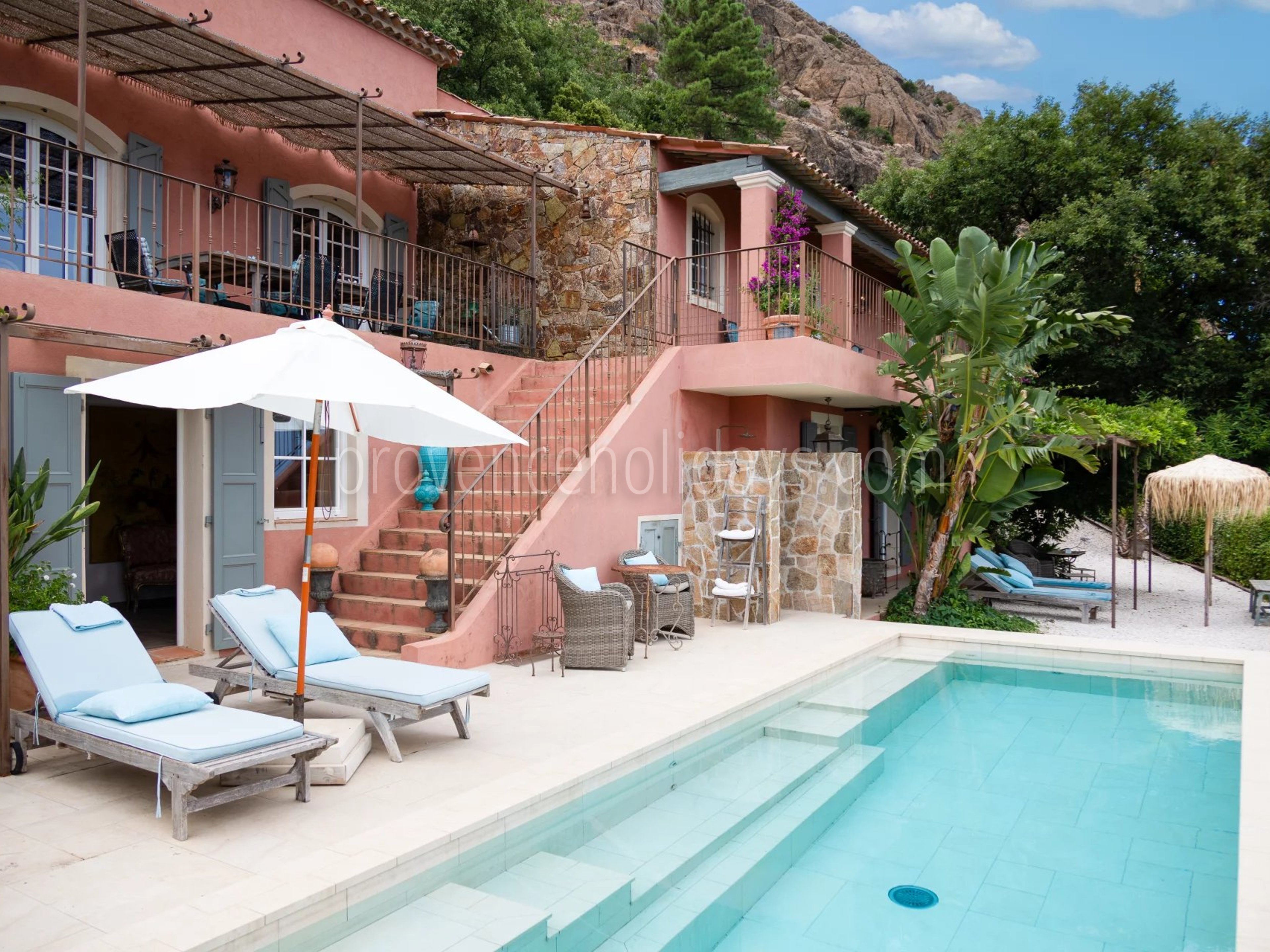 92 - Villa with sauna in La Garde-Freinet: Villa: Pool