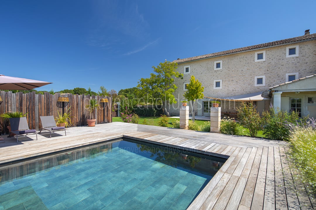 9 - Mas Robion: Villa: Pool