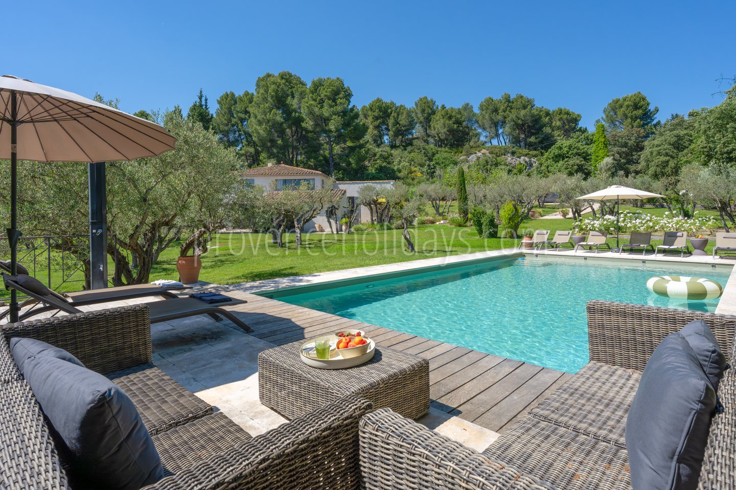7 - Mas de la Burlande: Villa: Pool