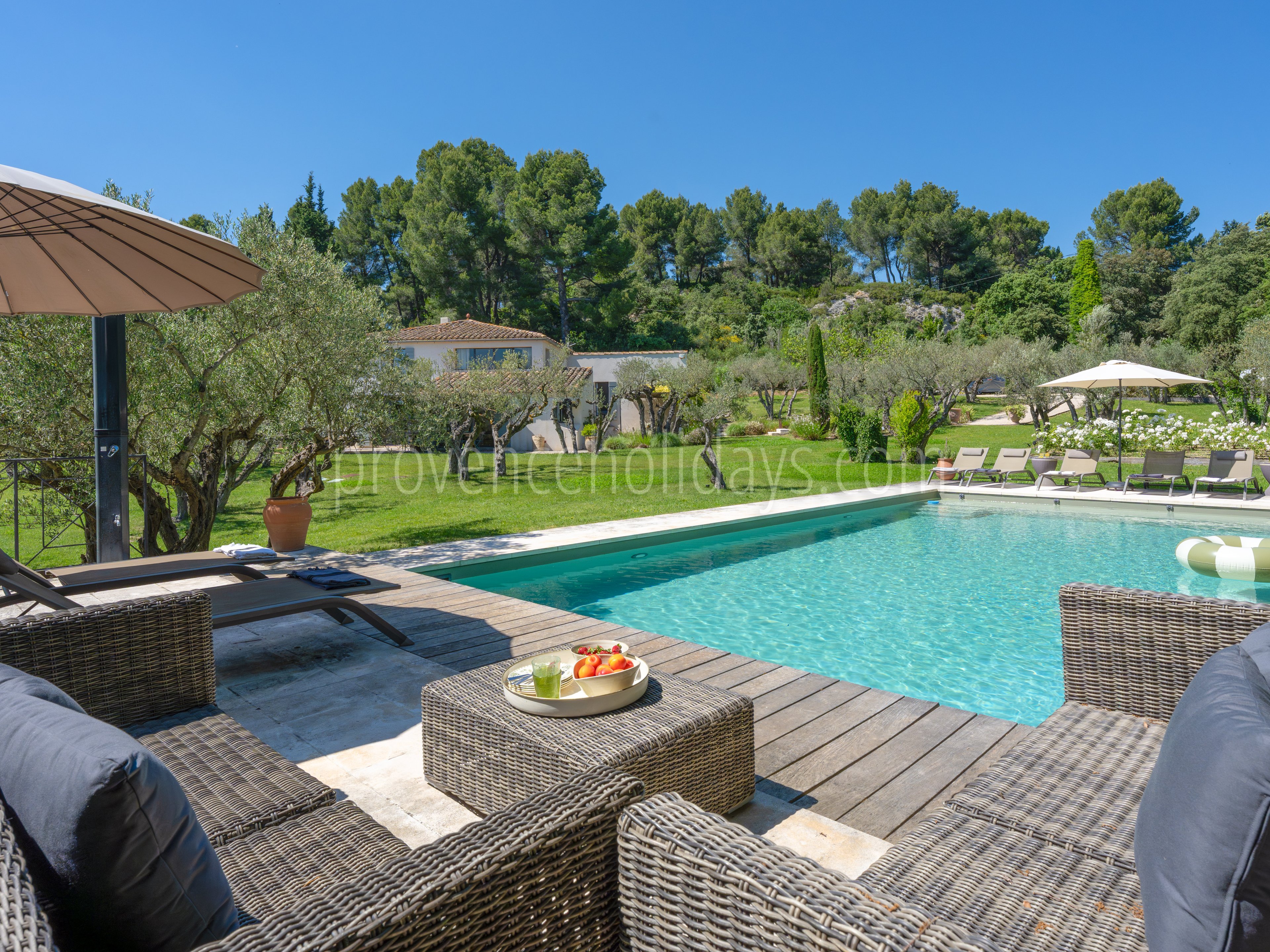 7 - Mas de la Burlande: Villa: Pool
