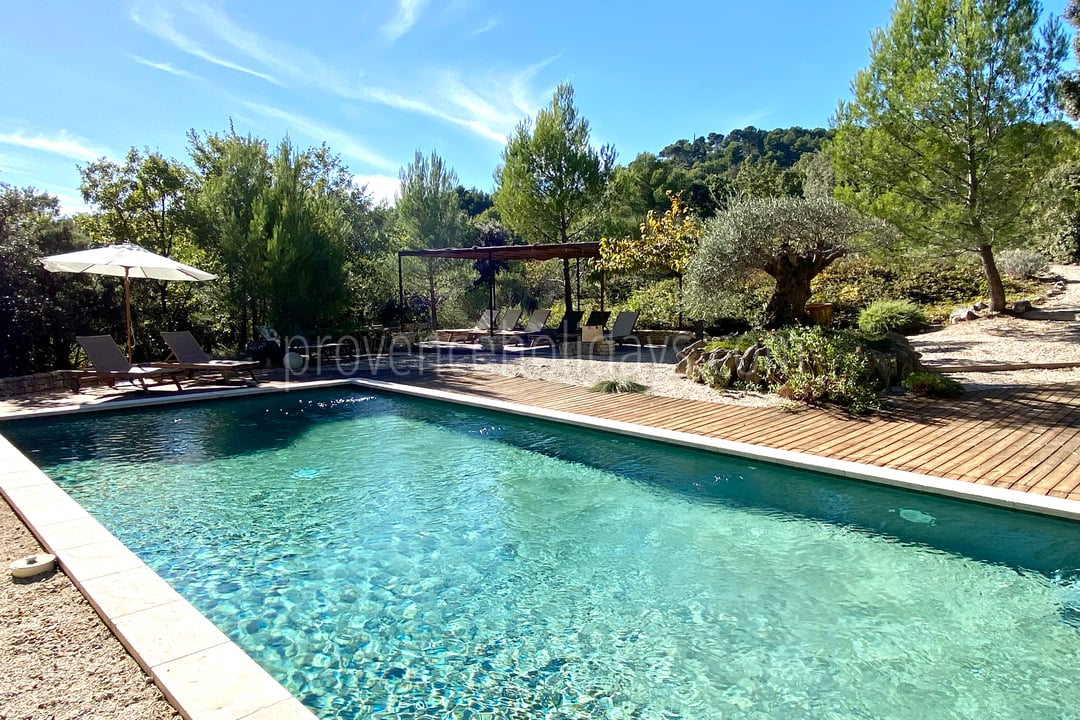 4 - Mas des Collines du Luberon: Villa: Pool