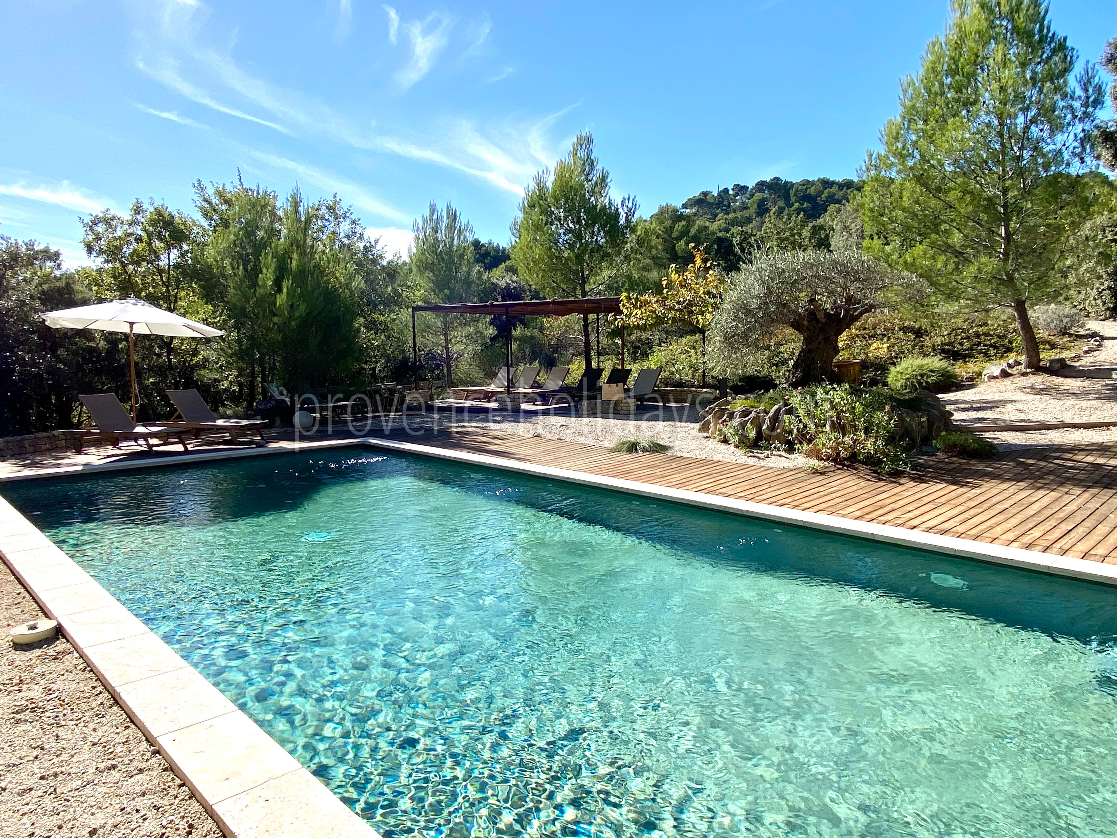4 - Mas des Collines du Luberon: Villa: Pool