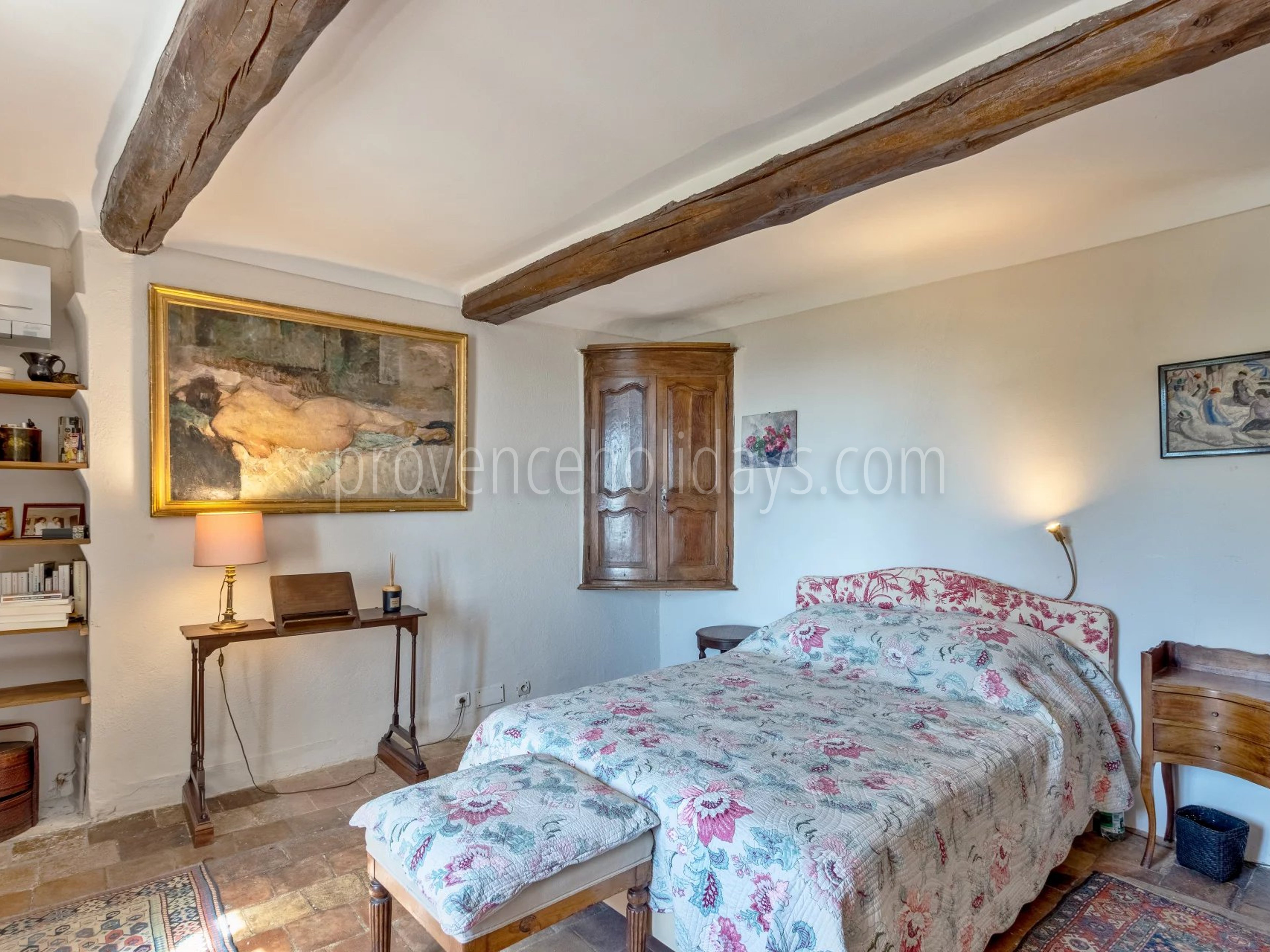 12 - Steinernes hameau in La Garde-Freinet: Villa: Bedroom