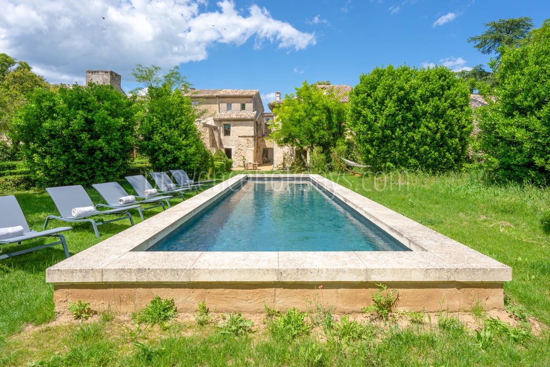 17 - Les Vieilles Pierres: Villa: Pool