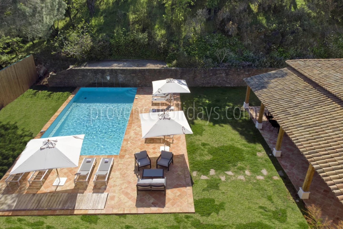 22 - Mas gerenoveerd Ramatuelle: Villa: Pool