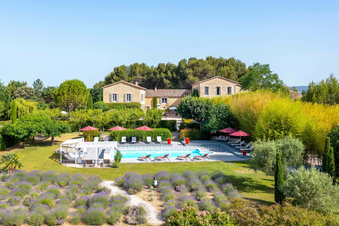Exceptional property near Isle-sur-la-Sorgue 6 - La Bastide des Sens: Villa: Exterior