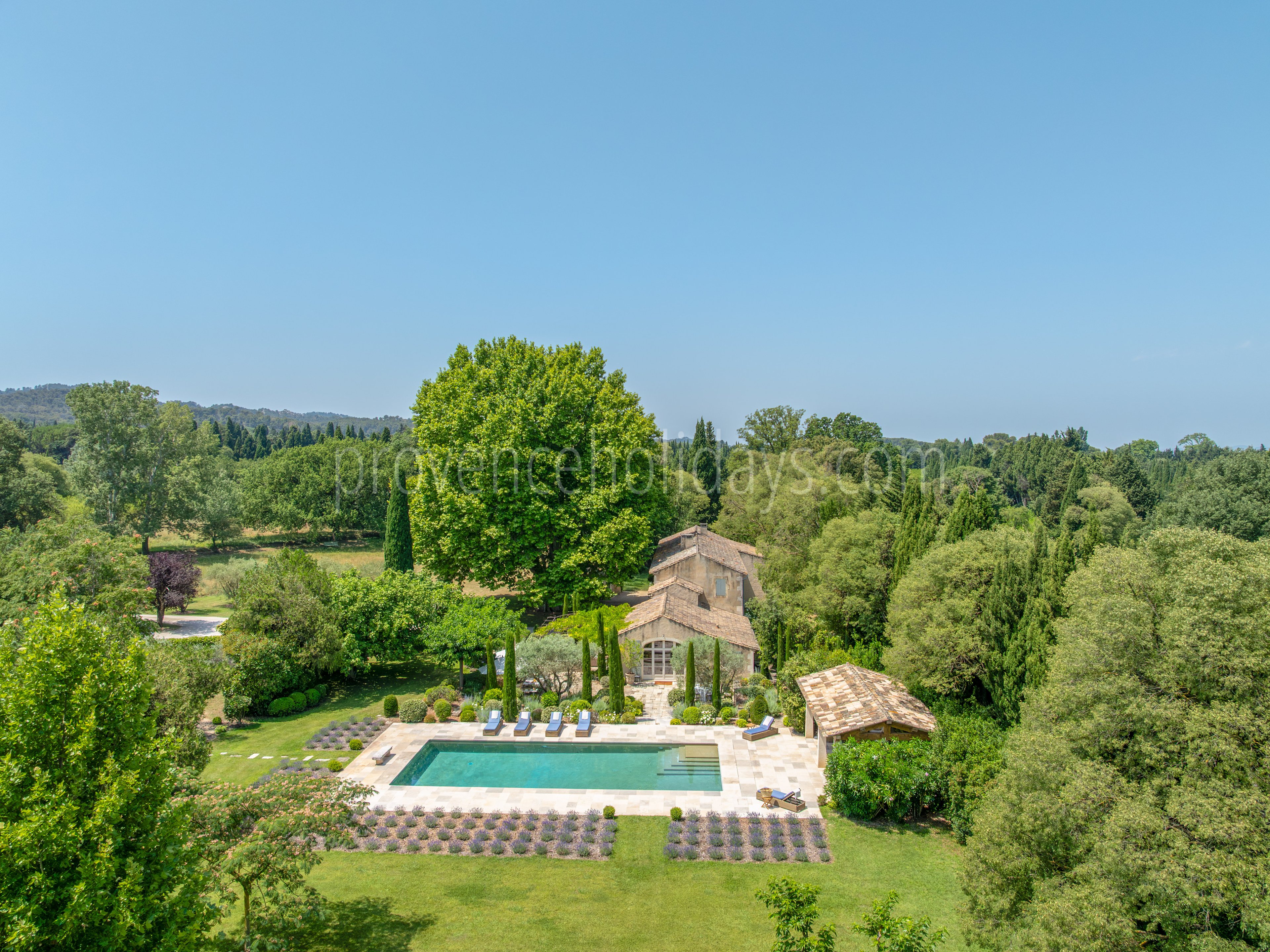 16 - Mas des Chênes Verts: Villa: Pool