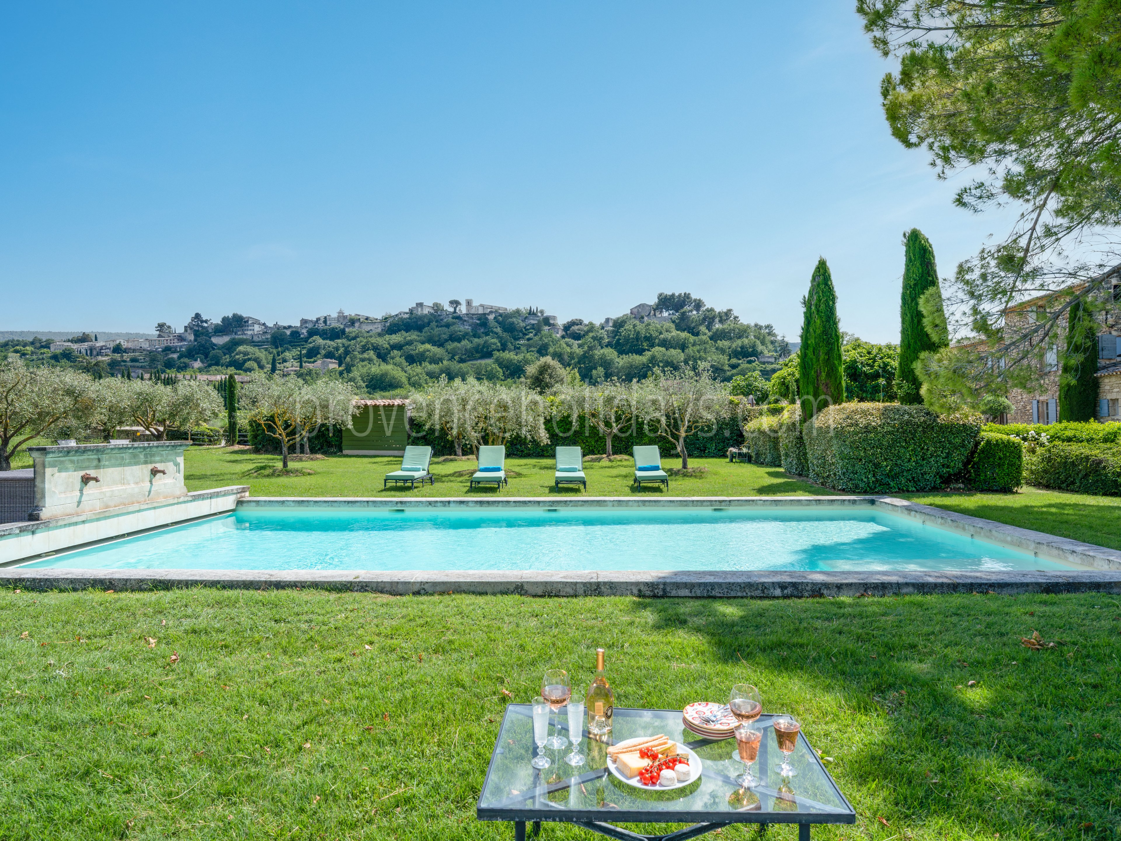 2 - Mas du Fort: Villa: Pool