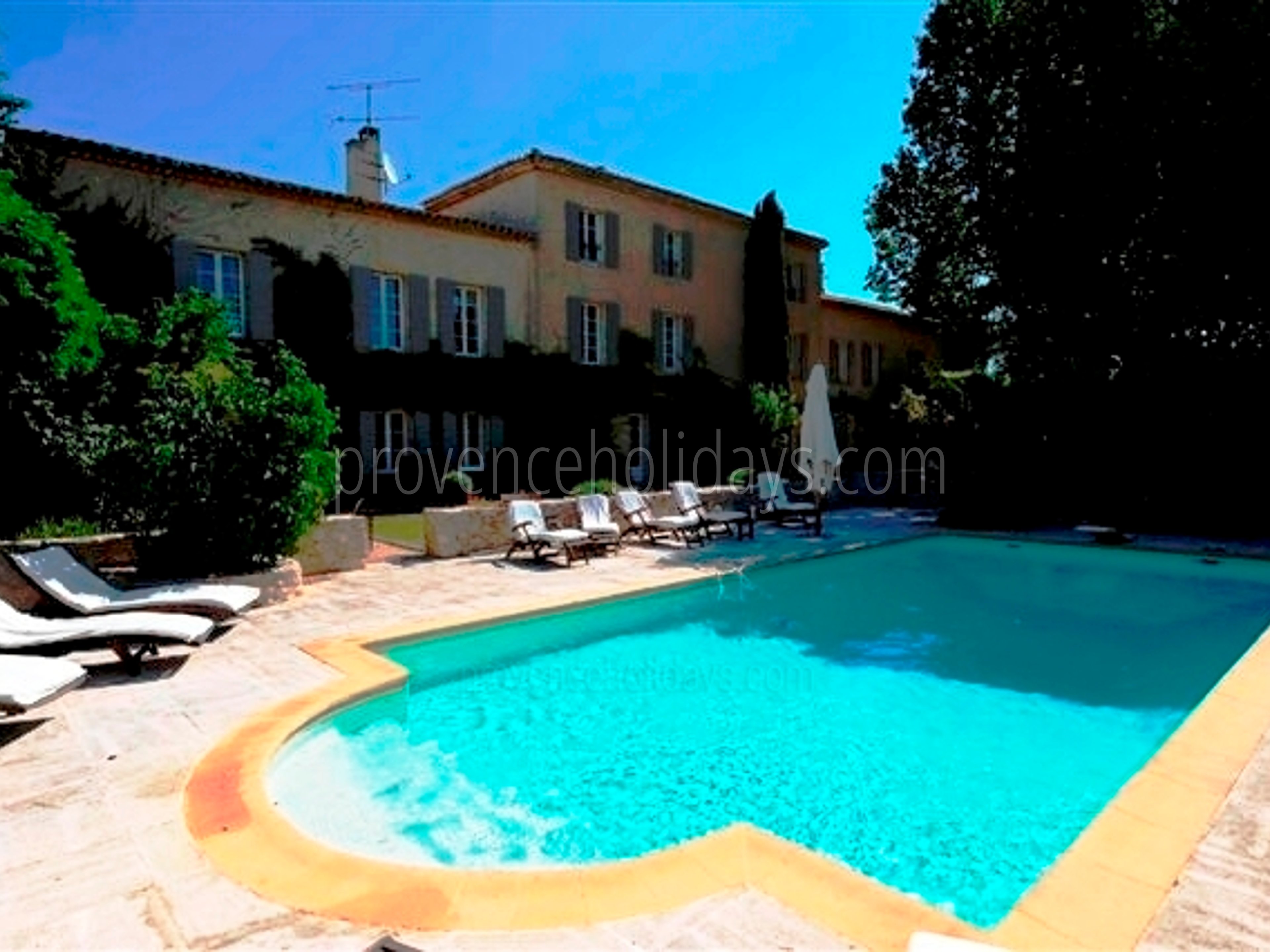 17 - Mas Lambesc: Villa: Pool