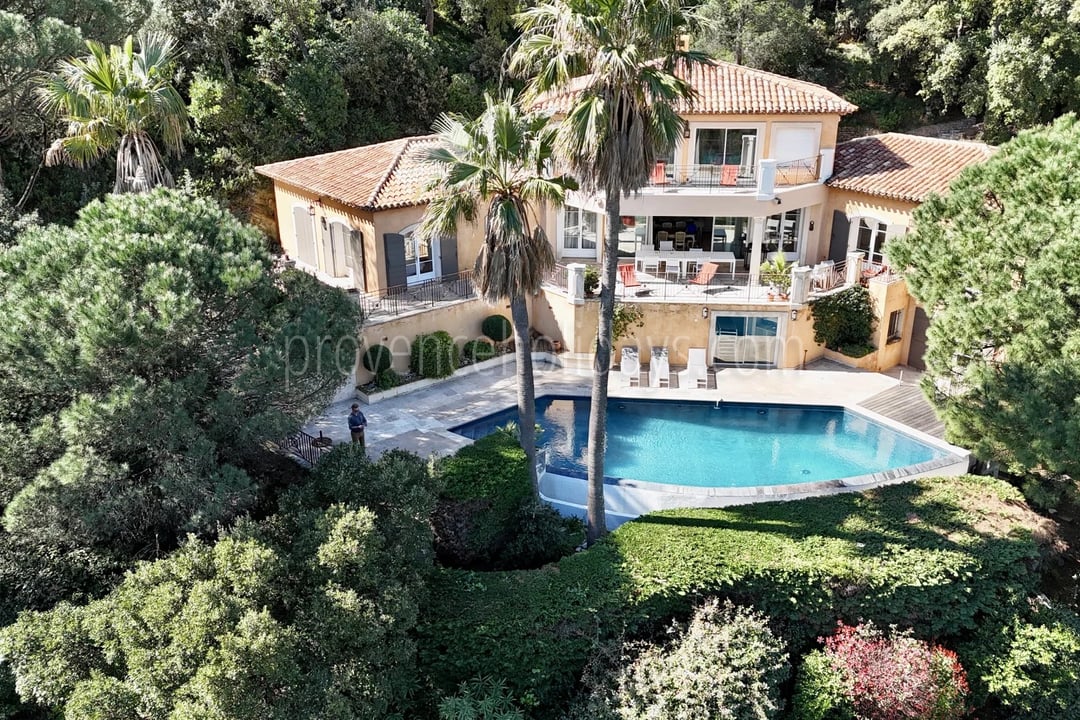 35 - Villa mit Kamin in Cavalaire-sur-Mer: Villa: Pool