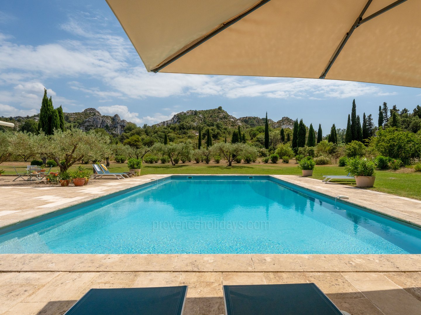 4 - Mas des Trois Cyprès: Villa: Pool