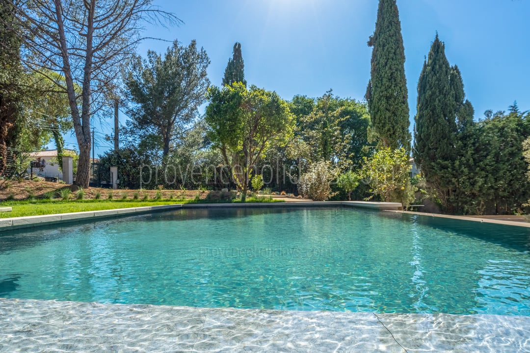 Farmhouse with Heated Swimming Pool in Fontvieille 5 - Mas Paolina: Villa: Pool
